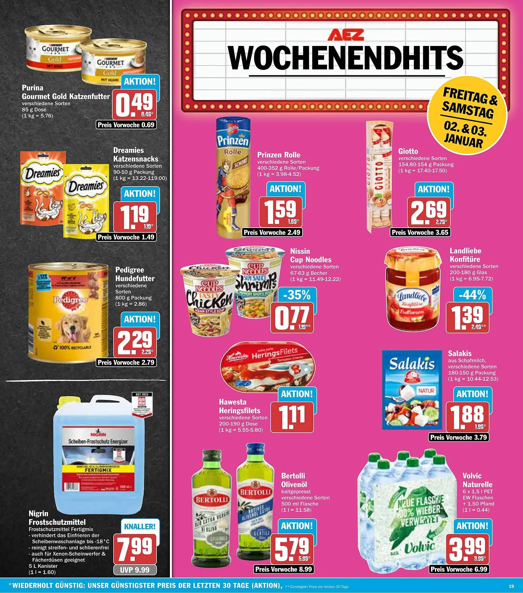 AEZ Prospekt von 29. Dezember bis 3. Januar 2026 - Prospekt seite 19