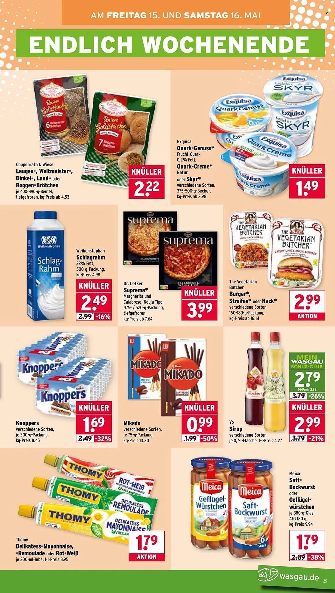 Wasgau Prospekt von 11. Mai bis 16. Mai 2026 - Prospekt seite 25