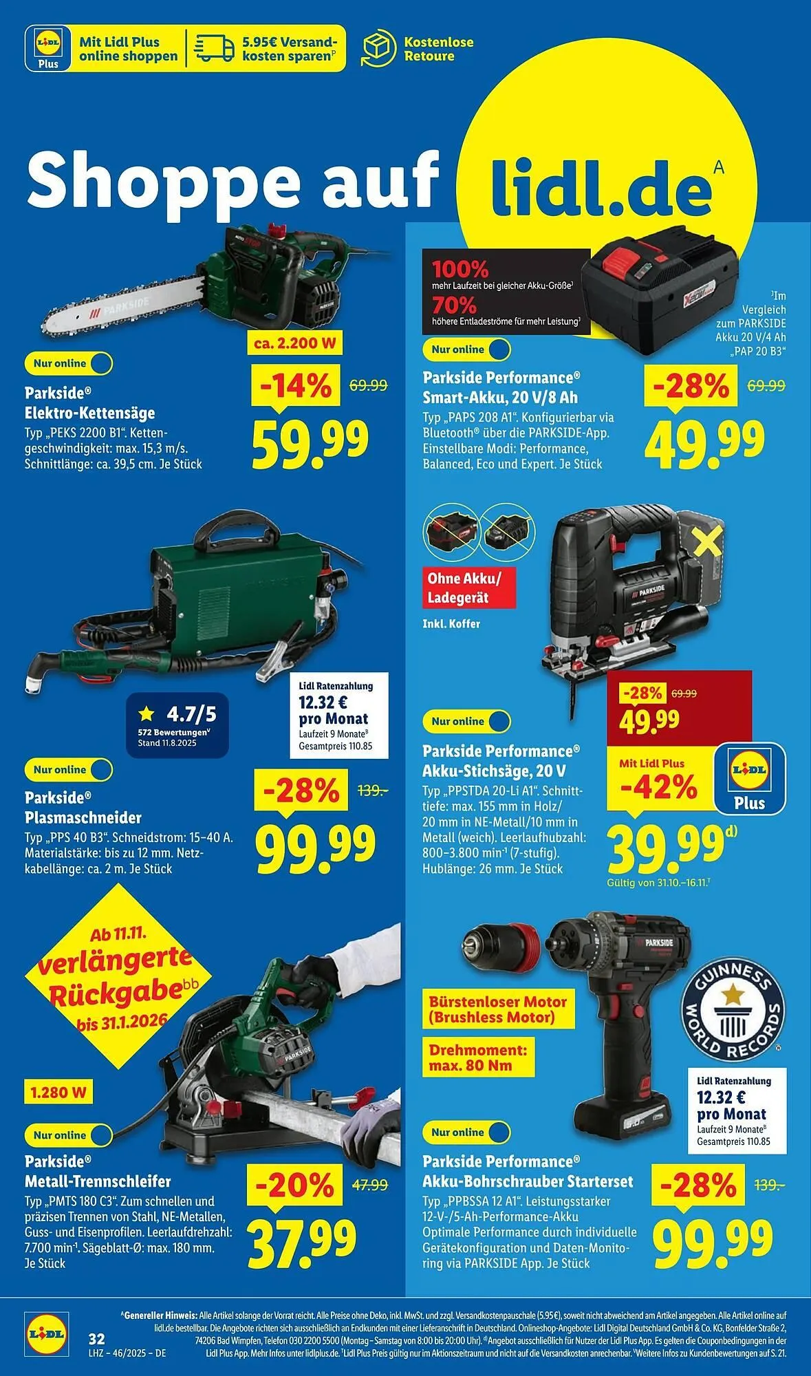 Lidl Prospekt von 10. November bis 15. November 2025 - Prospekt seite 46