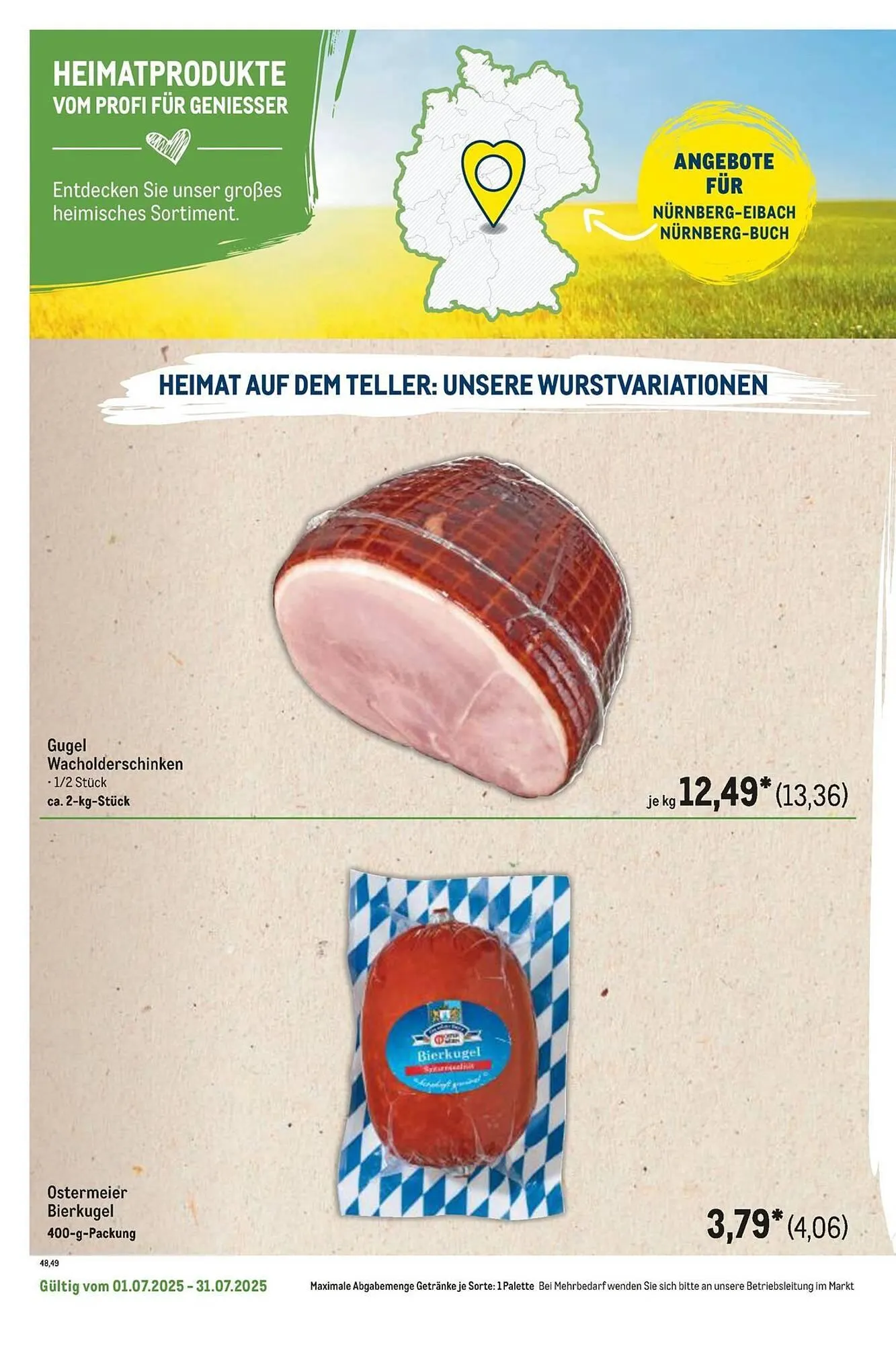 METRO Prospekt von 1. Juli bis 31. Juli 2025 - Prospekt seite 108