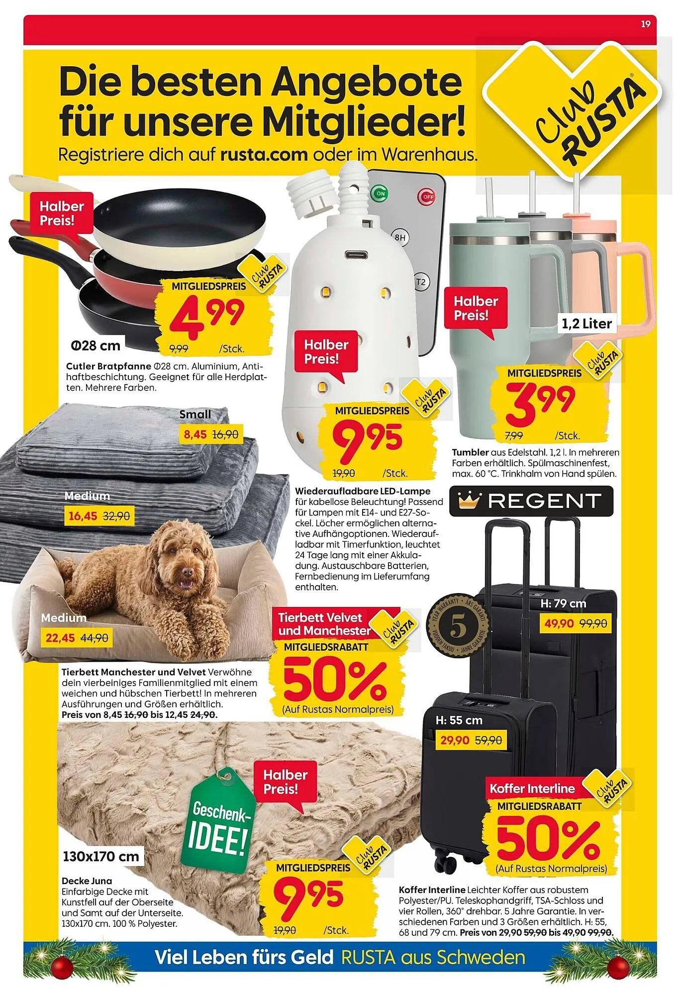 Rusta Prospekt von 6. Dezember bis 12. Dezember 2025 - Prospekt seite 19