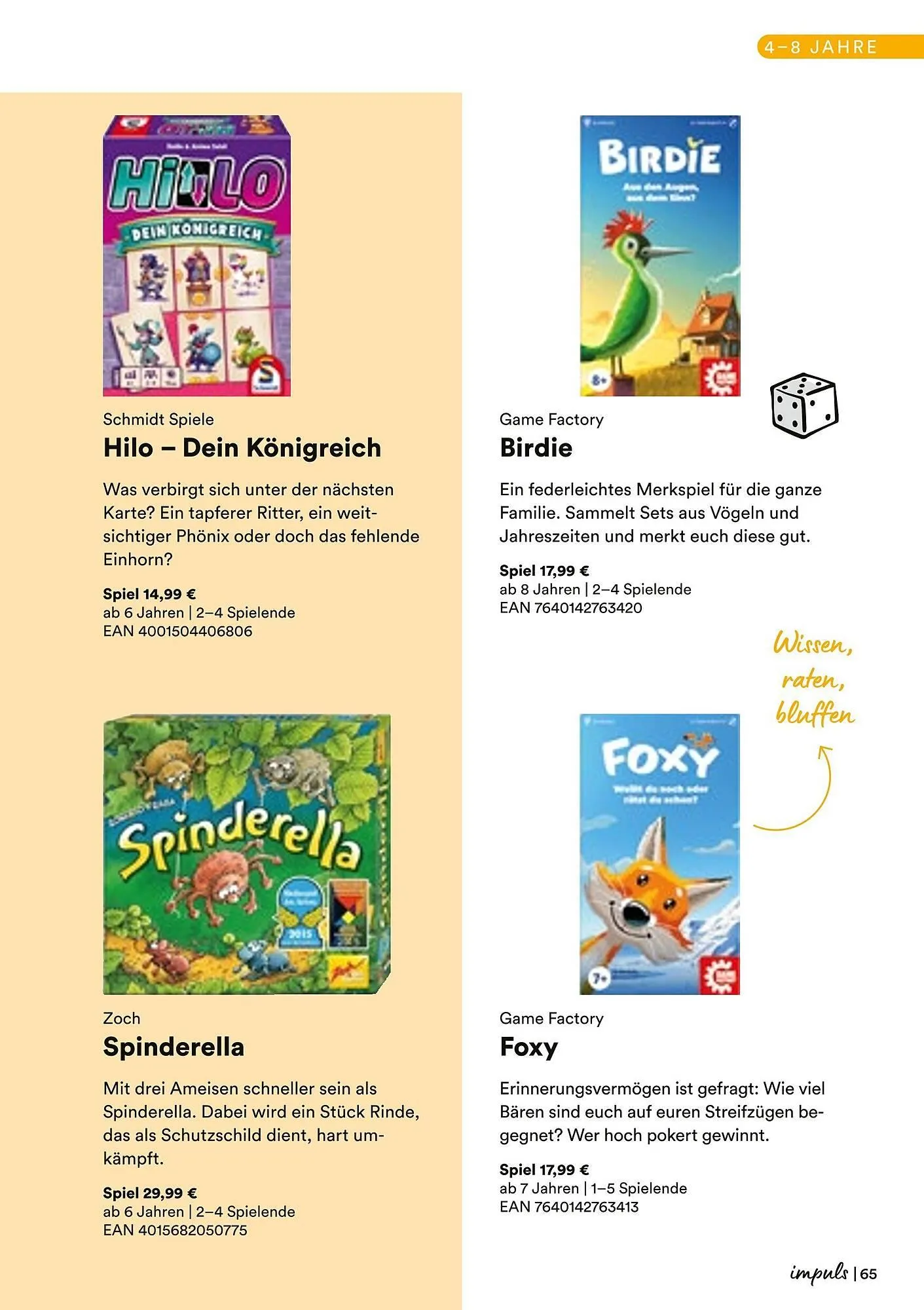 Thalia Prospekt von 7. April bis 19. April 2025 - Prospekt seite 65