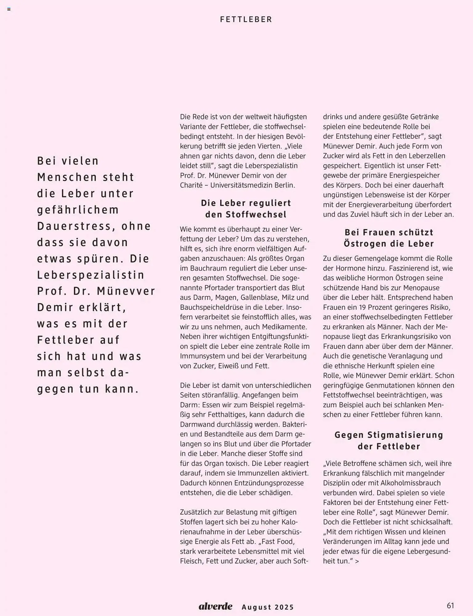 dm drogerie Prospekt von 1. August bis 31. August 2025 - Prospekt seite 61