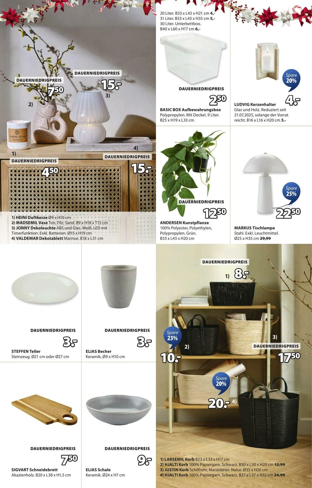 JYSK von 15. Dezember bis 29. Dezember 2025 - Prospekt seite 3