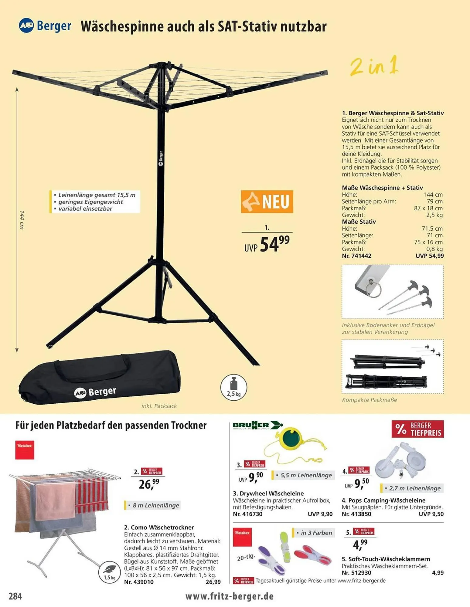 Fritz Berger Prospekt von 27. Mai bis 31. Dezember 2025 - Prospekt seite 284
