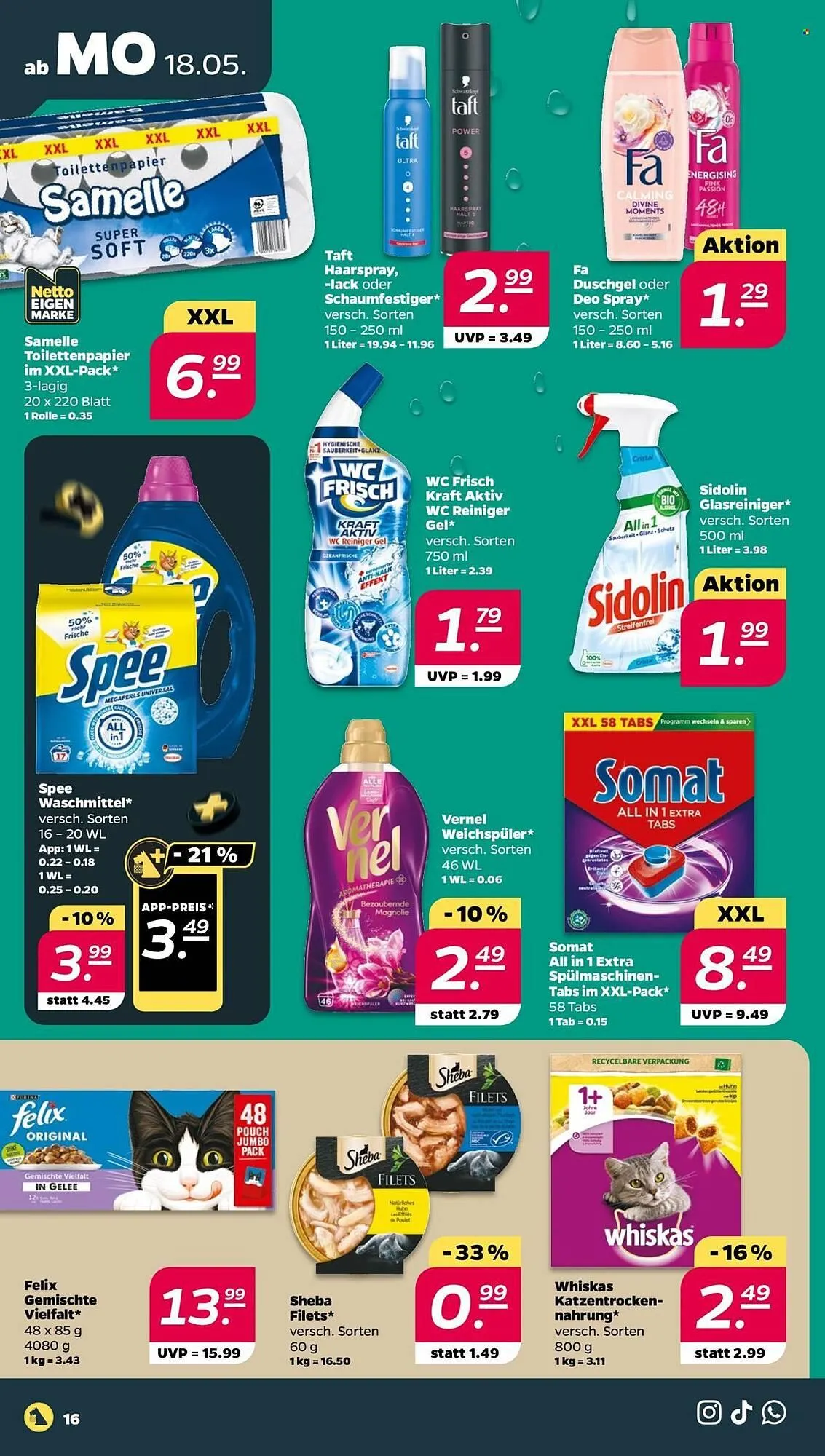 NETTO Prospekt von 18. Mai bis 23. Mai 2026 - Prospekt seite 18