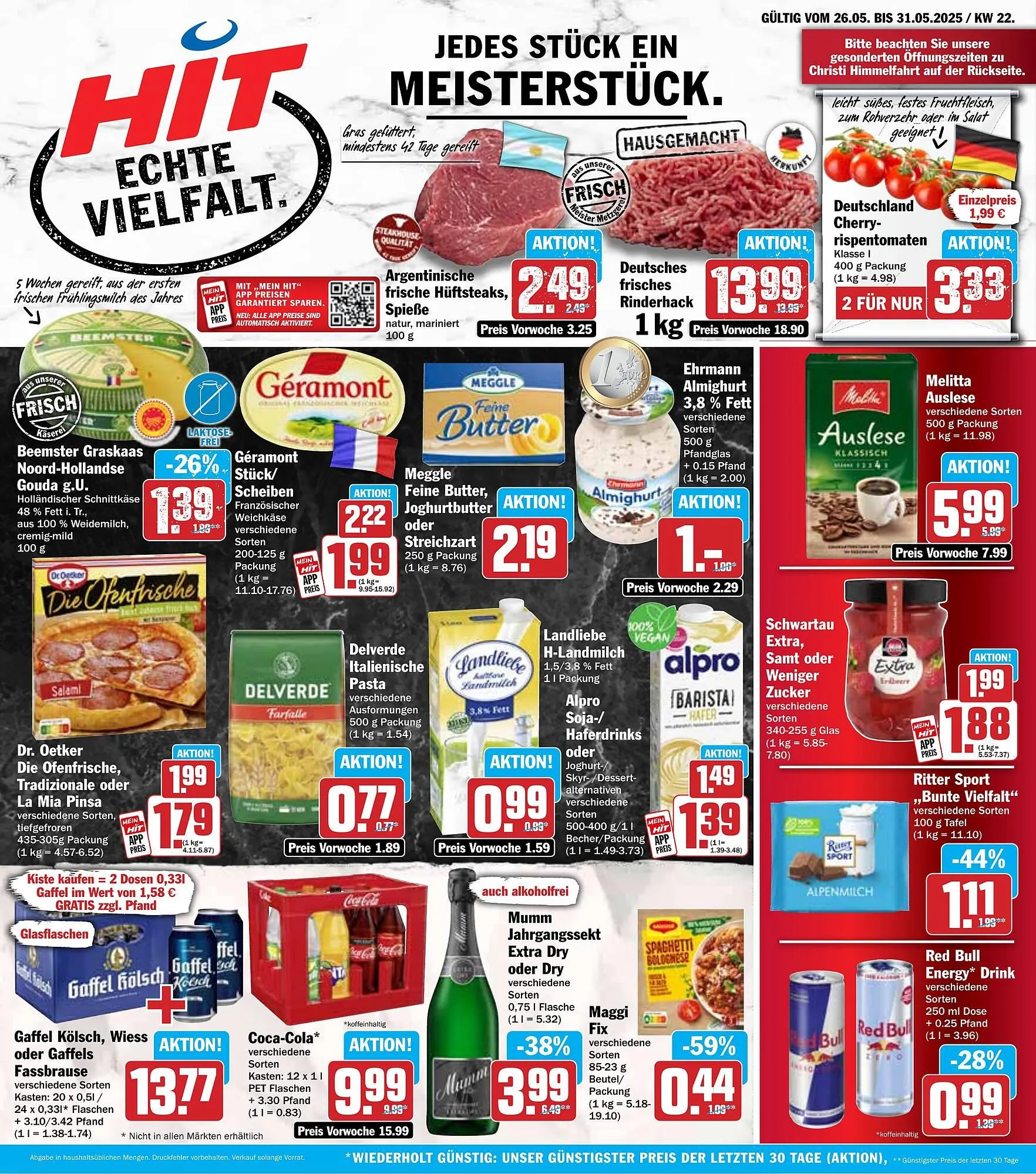 Hit Prospekt von 26. Mai bis 31. Mai 2025 - Prospekt seite 1