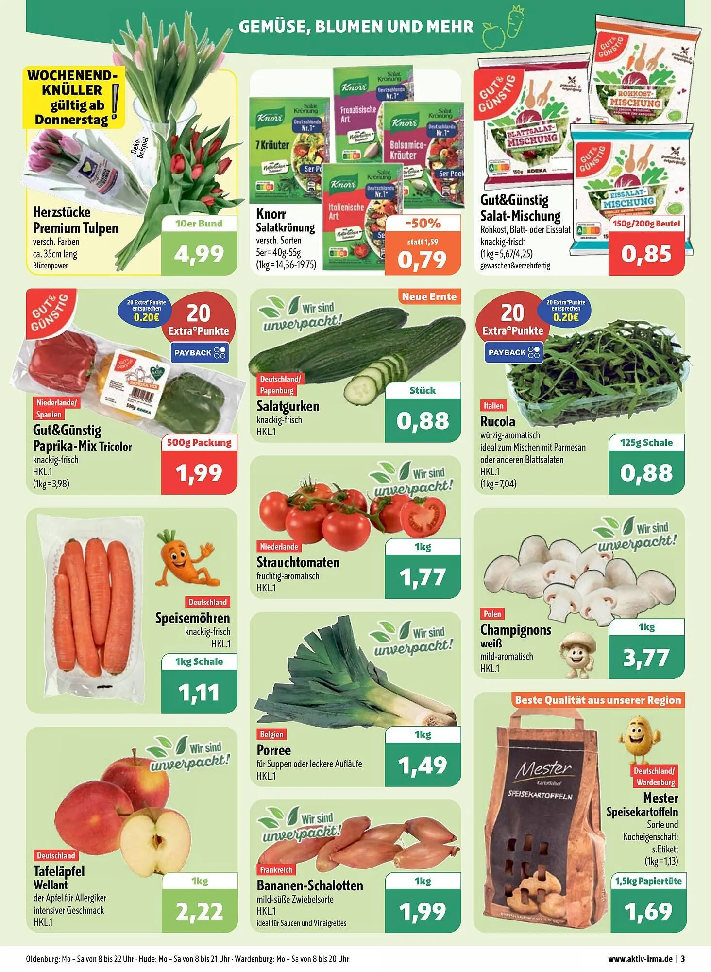 Aktiv Irma Prospekt von 6. April bis 11. April 2026 - Prospekt seite 3
