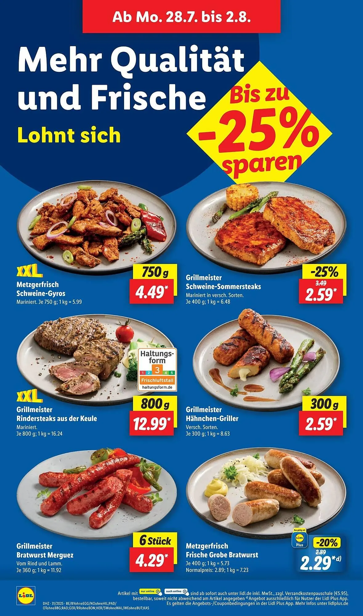 Lidl Prospekt von 28. Juli bis 3. August 2025 - Prospekt seite 10
