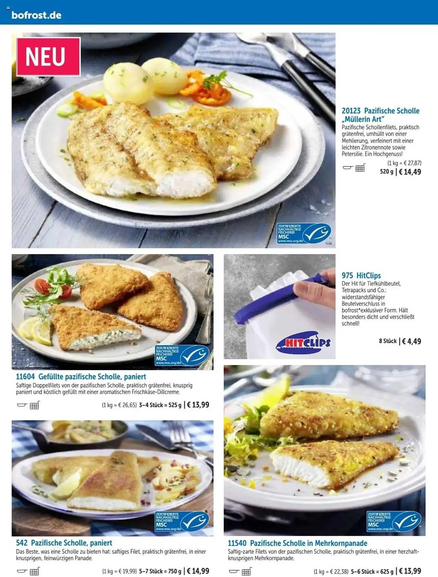 Bofrost Prospekt von 2. März bis 6. September 2025 - Prospekt seite 62