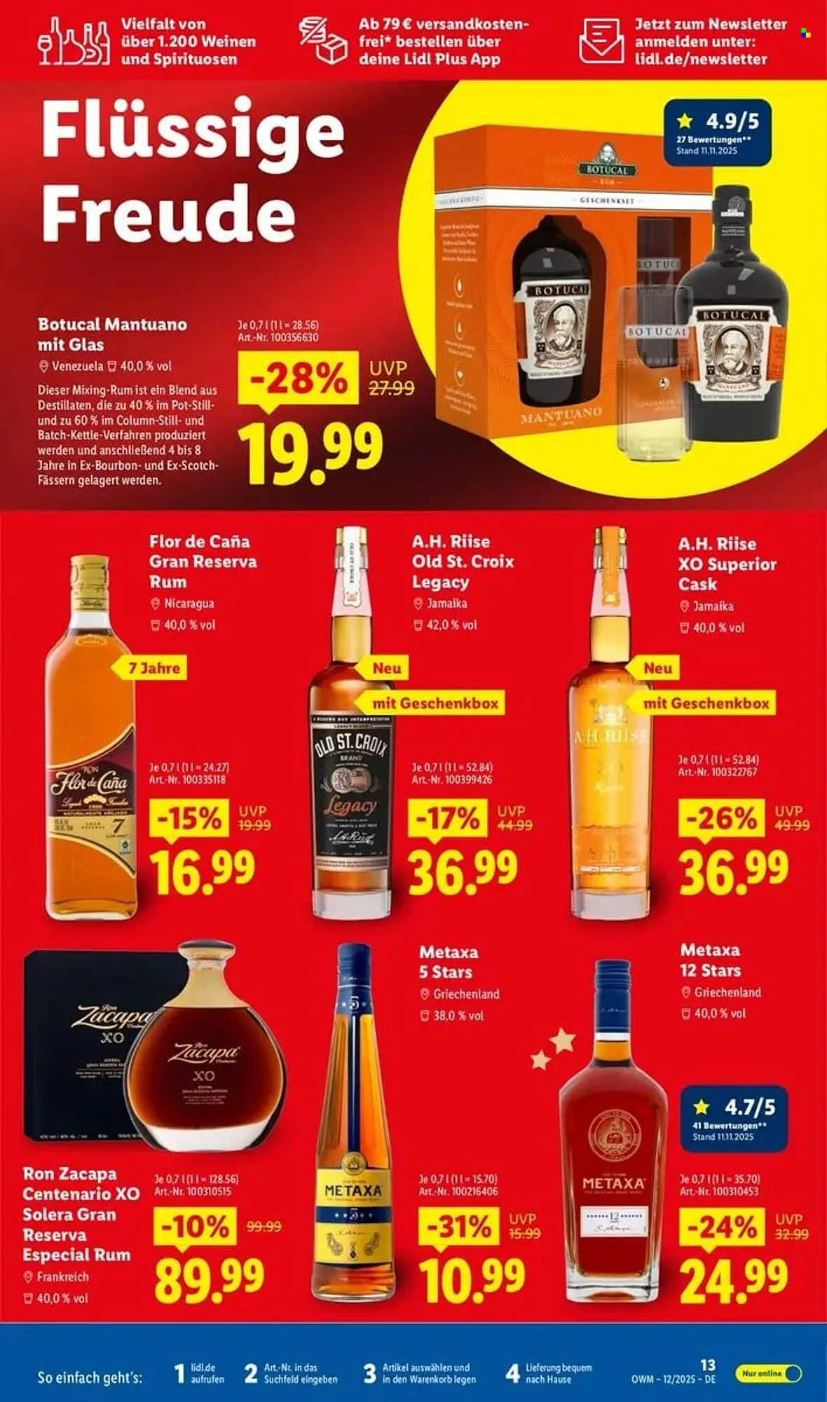 Lidl Prospekt von 1. Dezember bis 31. Dezember 2025 - Prospekt seite 13