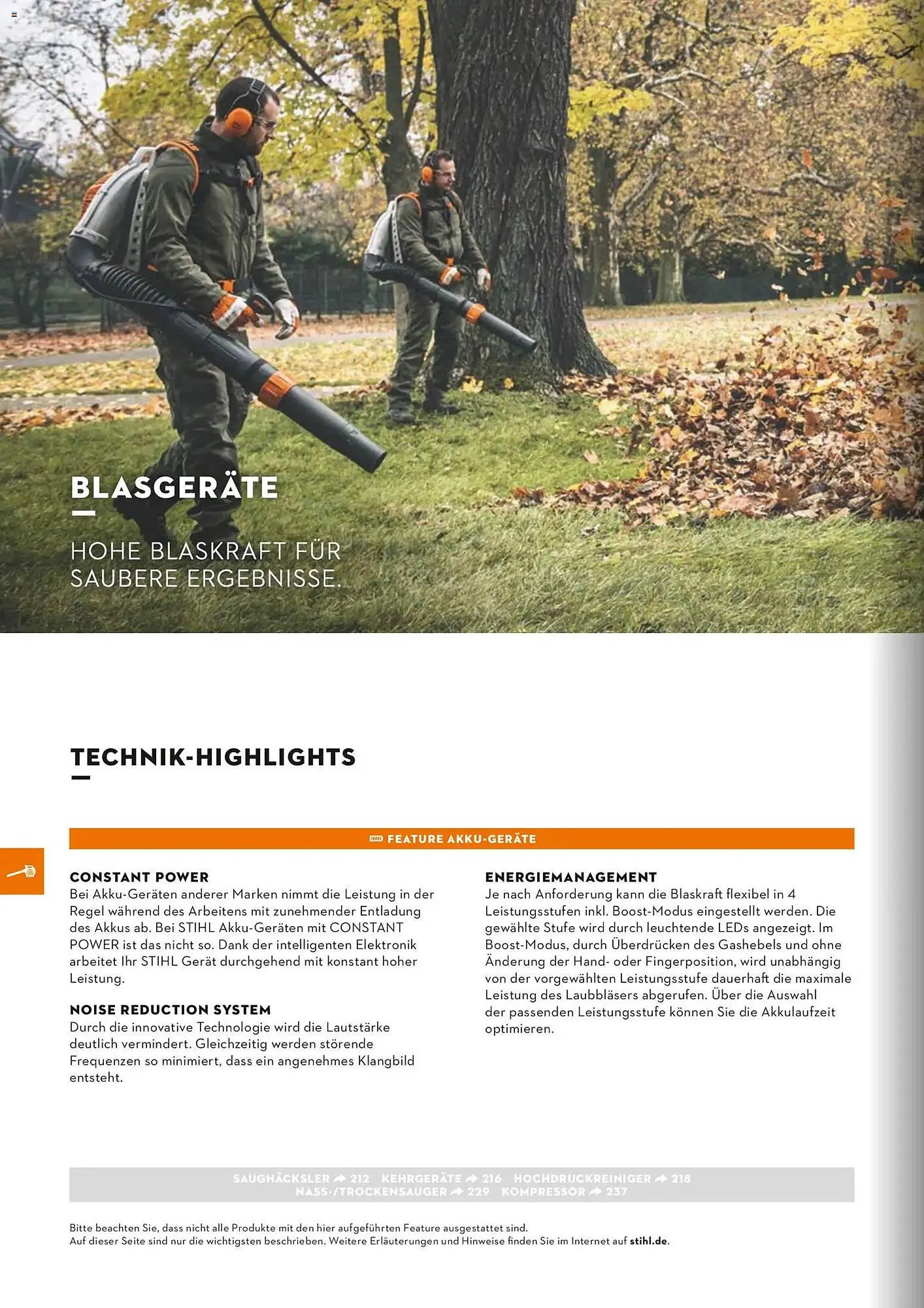 STIHL Prospekt von 1. Januar bis 31. Dezember 2026 - Prospekt seite 202