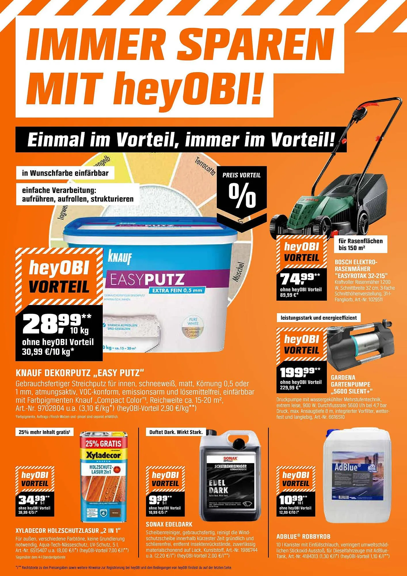 OBI Prospekt von 15. Juli bis 31. Juli 2025 - Prospekt seite 6