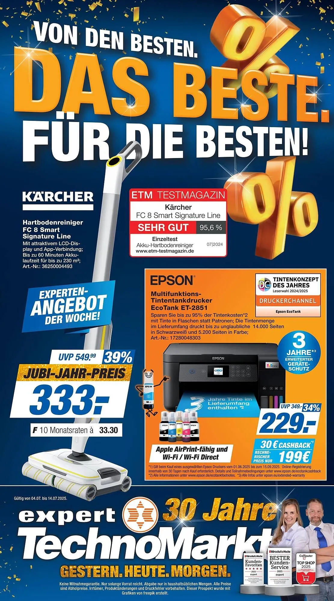 Expert Prospekt von 4. Juli bis 15. Juli 2025 - Prospekt seite 1