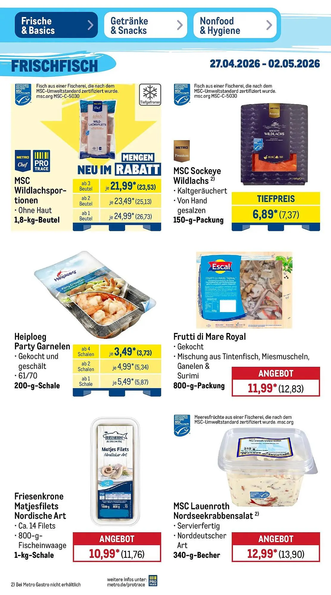 METRO Prospekt von 26. April bis 2. Mai 2026 - Prospekt seite 8