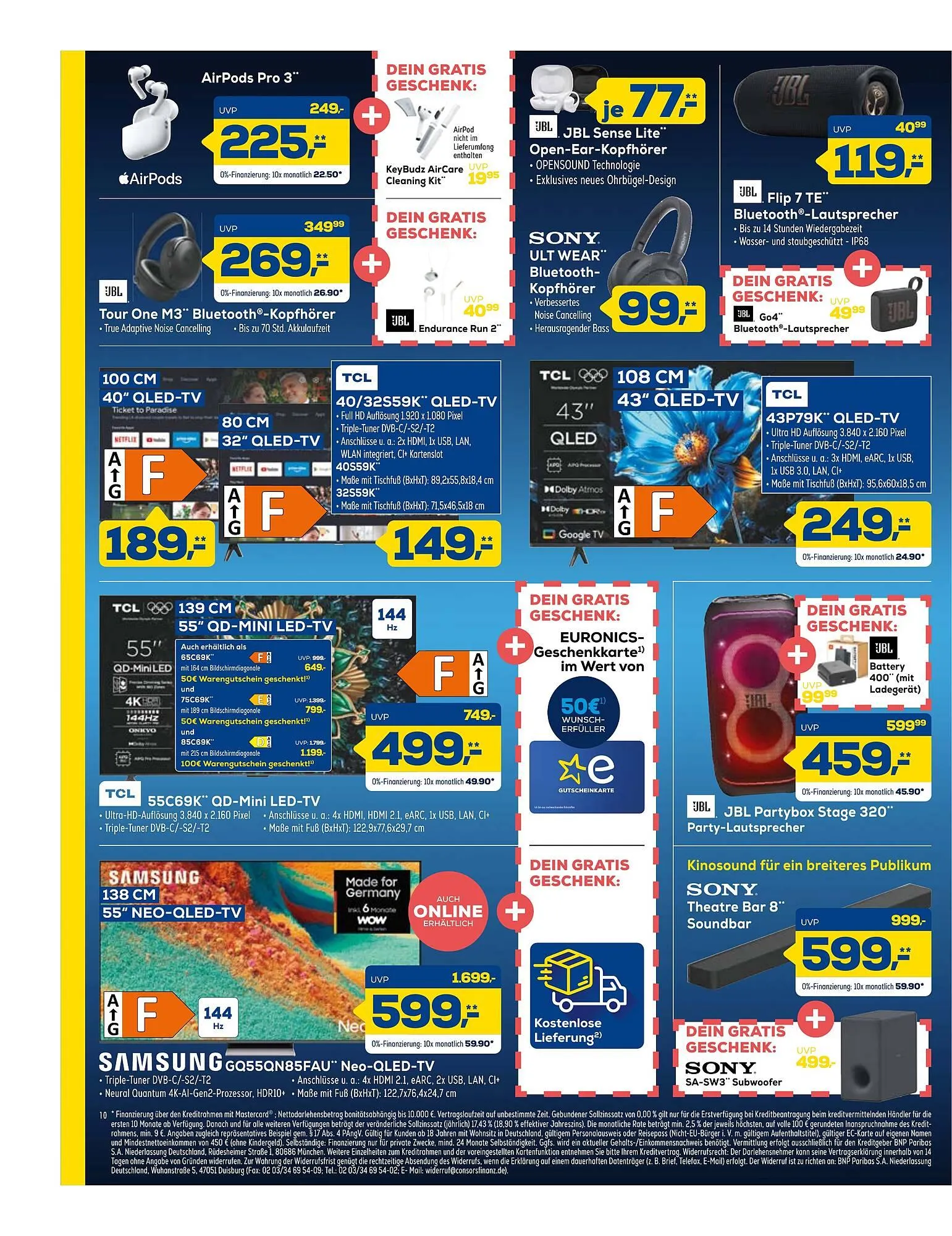 Euronics XXL Prospekt von 4. April bis 10. April 2026 - Prospekt seite 10