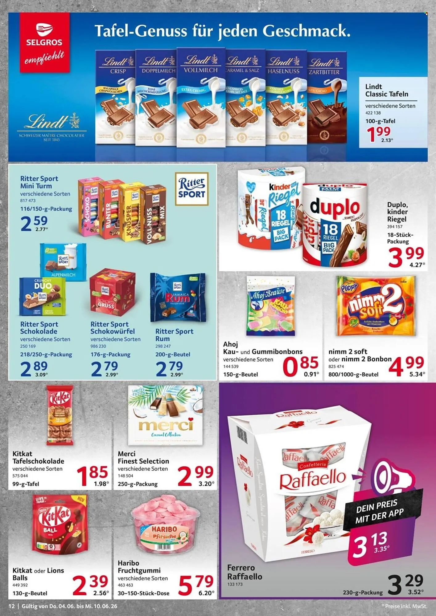 Selgros Prospekt von 4. Juni bis 10. Juni 2026 - Prospekt seite 12