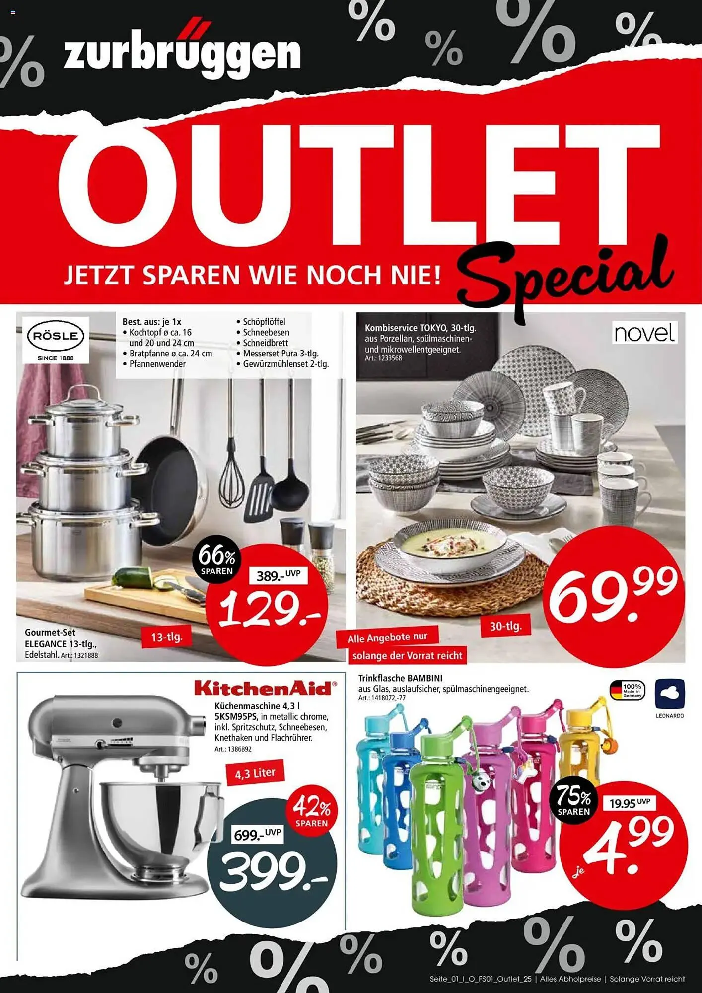 Zurbrüggen Prospekt von 2. April bis 30. April 2025 - Prospekt seite 1