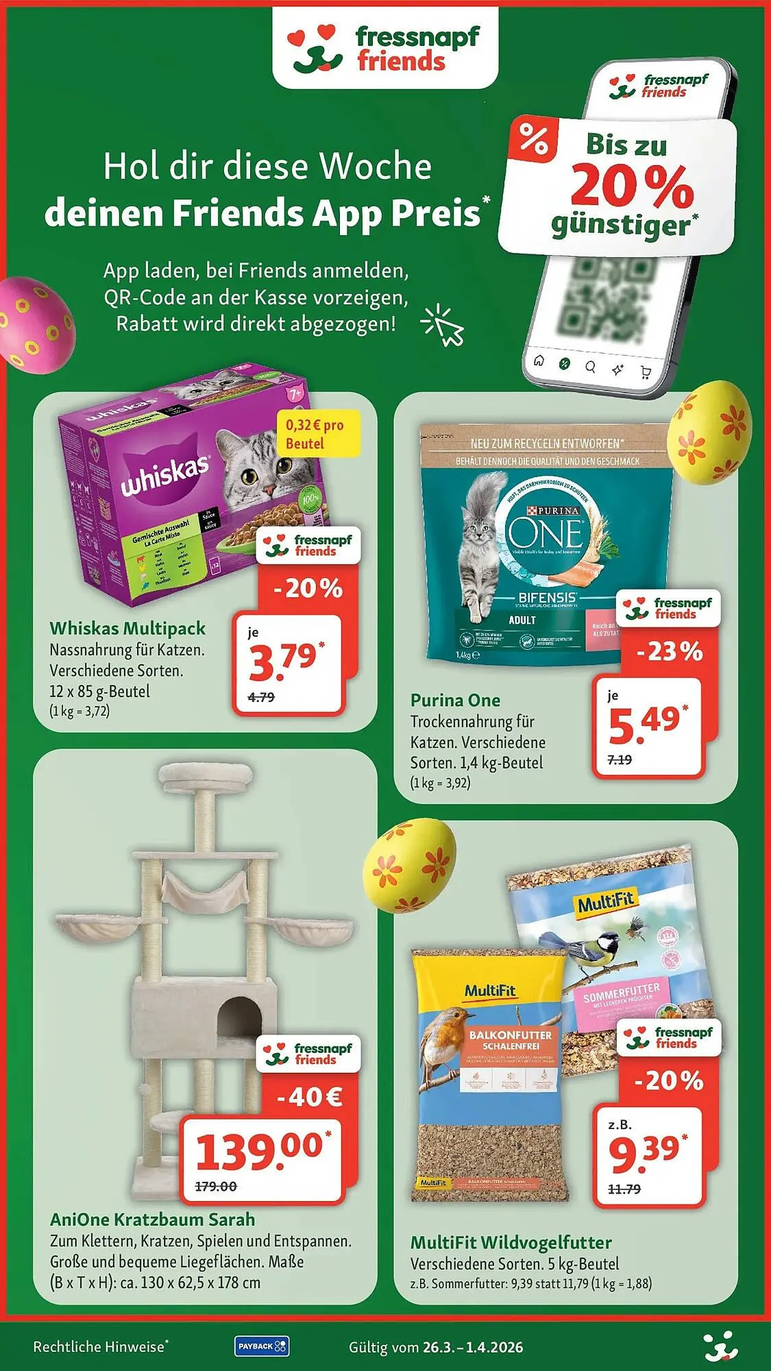 Fressnapf Prospekt von 25. März bis 1. April 2026 - Prospekt seite 3