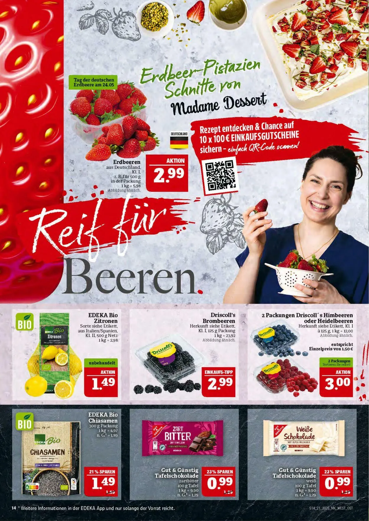 Marktkauf - Nürnberg-Thon Aktueller Prospekt von 19. Mai bis 24. Mai 2025 - Prospekt seite 14