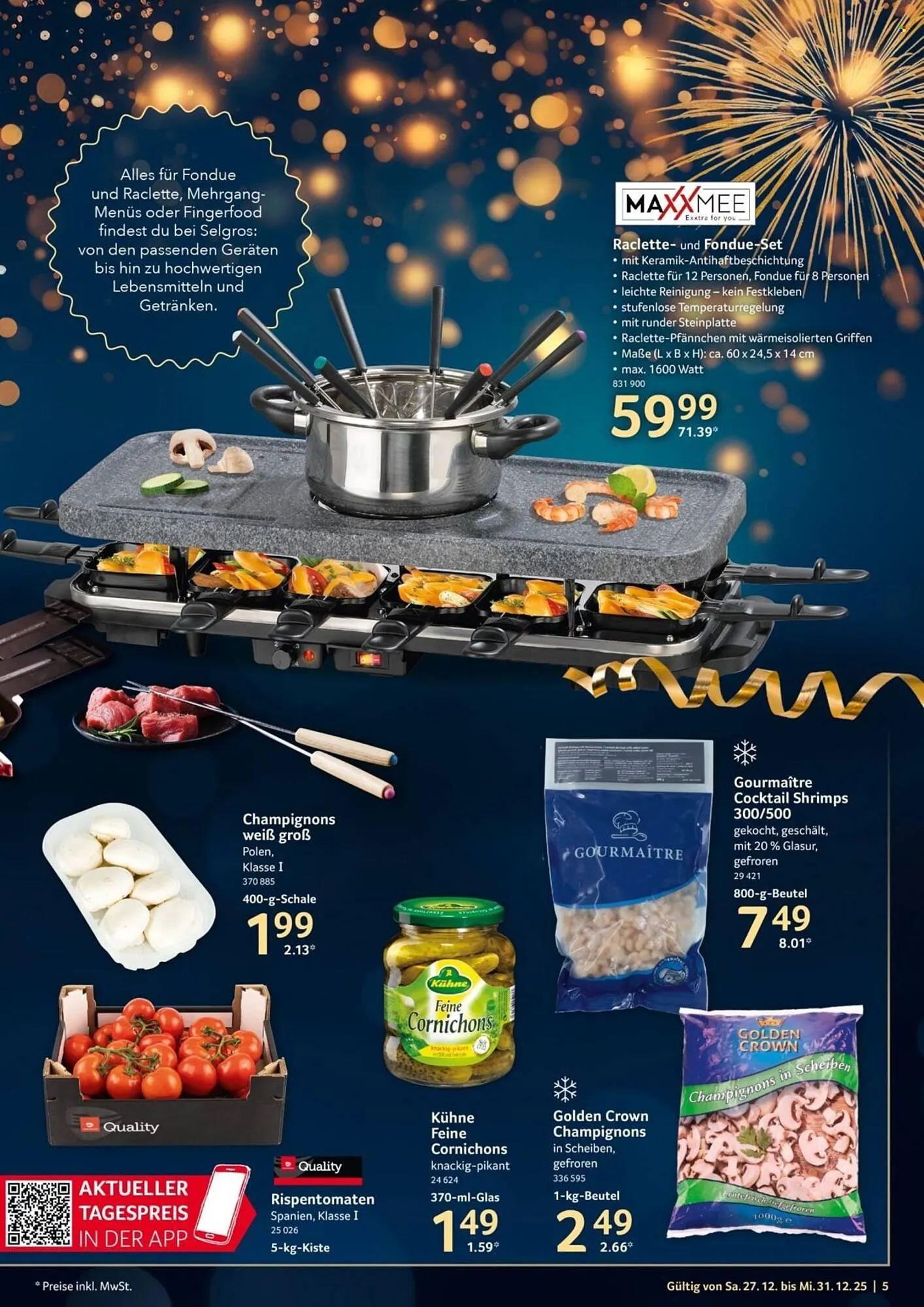 Selgros Prospekt von 27. Dezember bis 31. Dezember 2025 - Prospekt seite 5