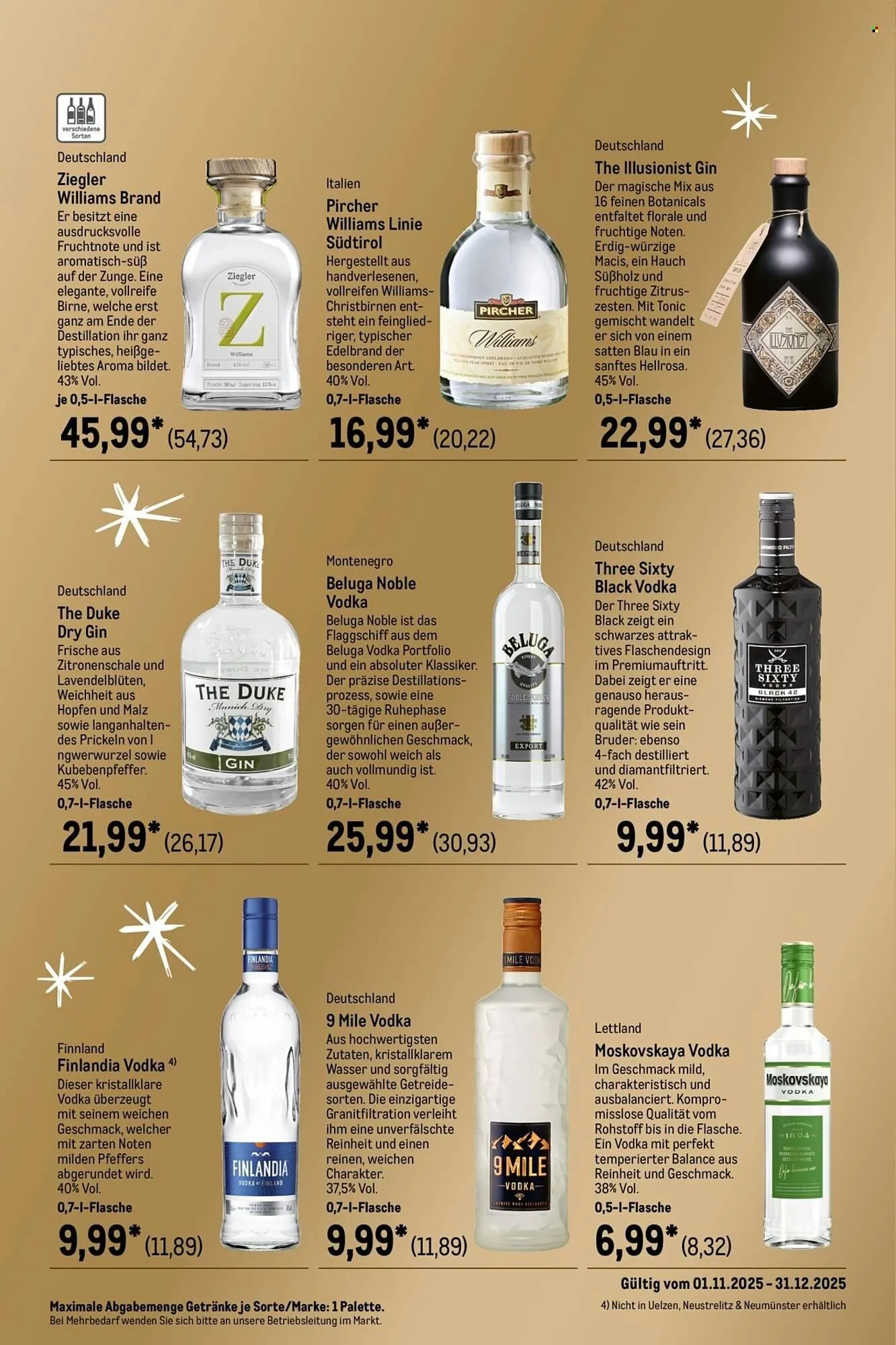 METRO Prospekt von 1. November bis 31. Dezember 2025 - Prospekt seite 47