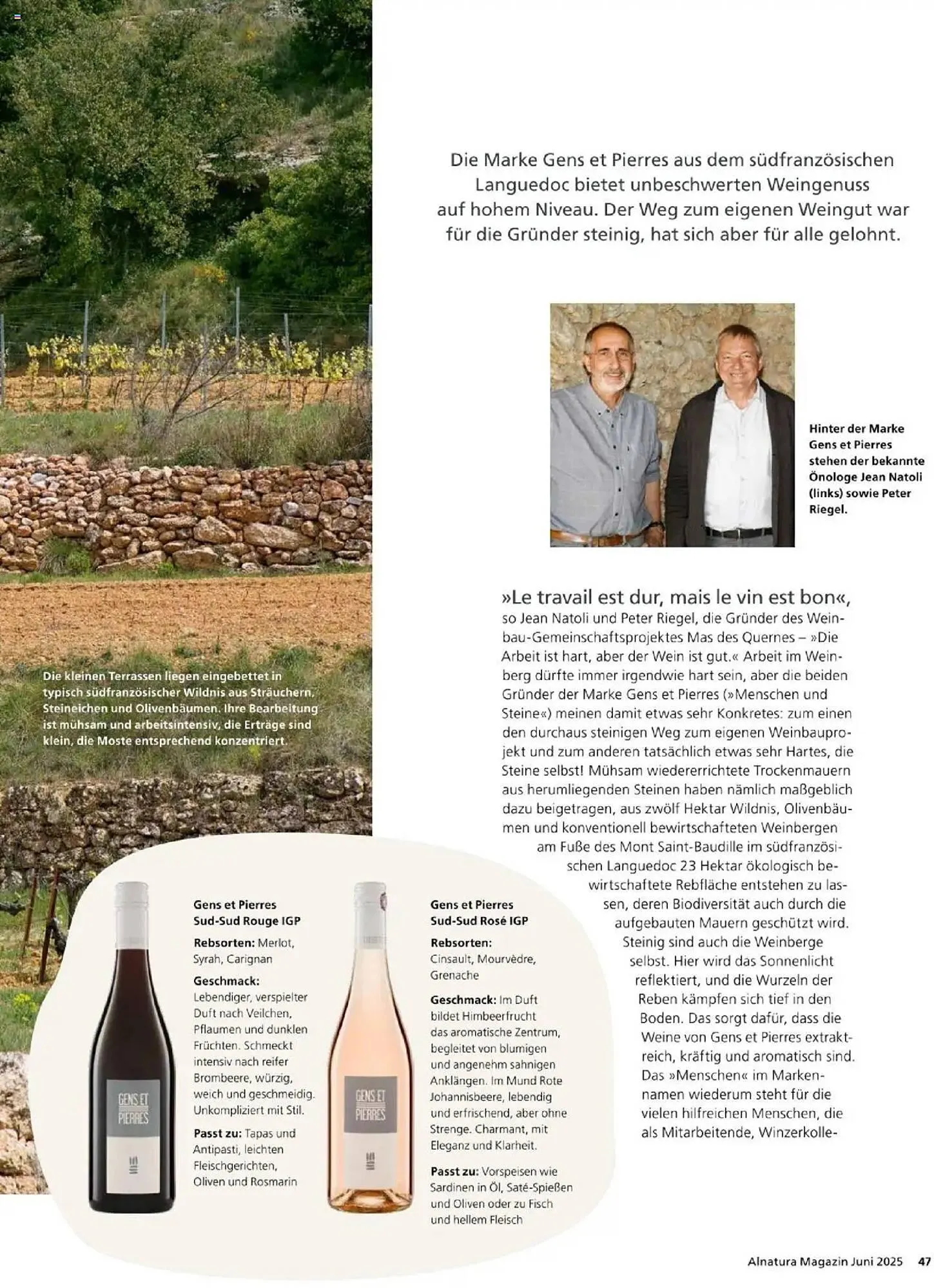 Alnatura Prospekt von 1. Juni bis 30. Juni 2025 - Prospekt seite 47