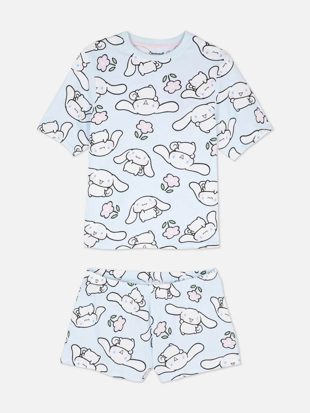 Kurzer „Hello Kitty“ Schlafanzug