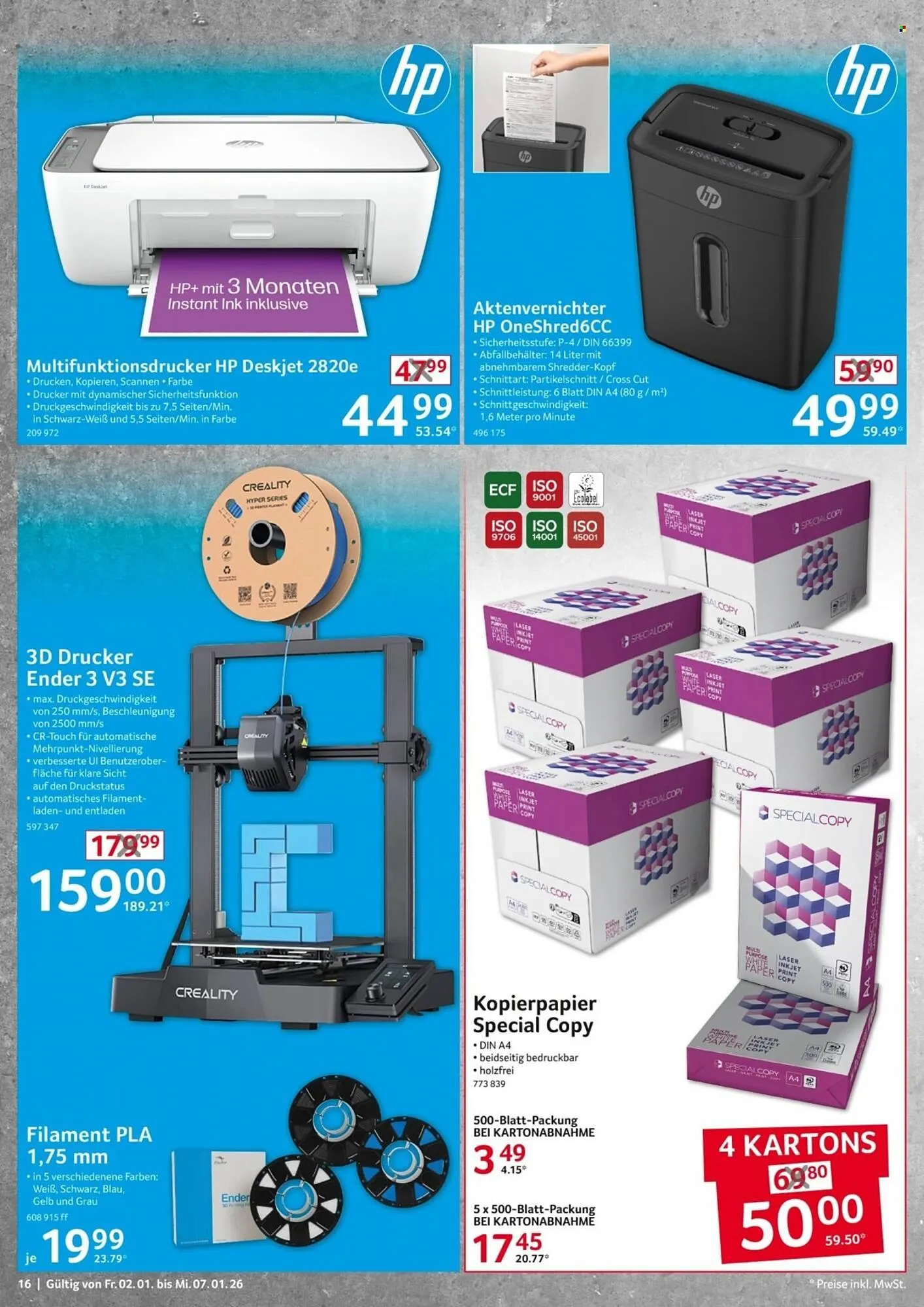 Selgros Prospekt von 2. Januar bis 7. Januar 2026 - Prospekt seite 16