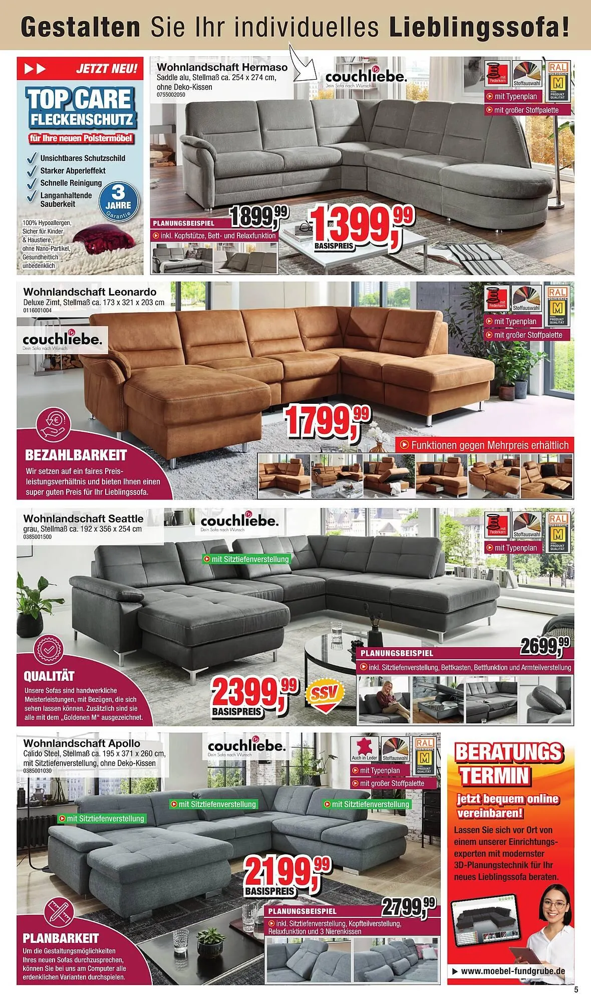 Möbelfundgrube Prospekt von 3. Juli bis 16. Juli 2025 - Prospekt seite 5