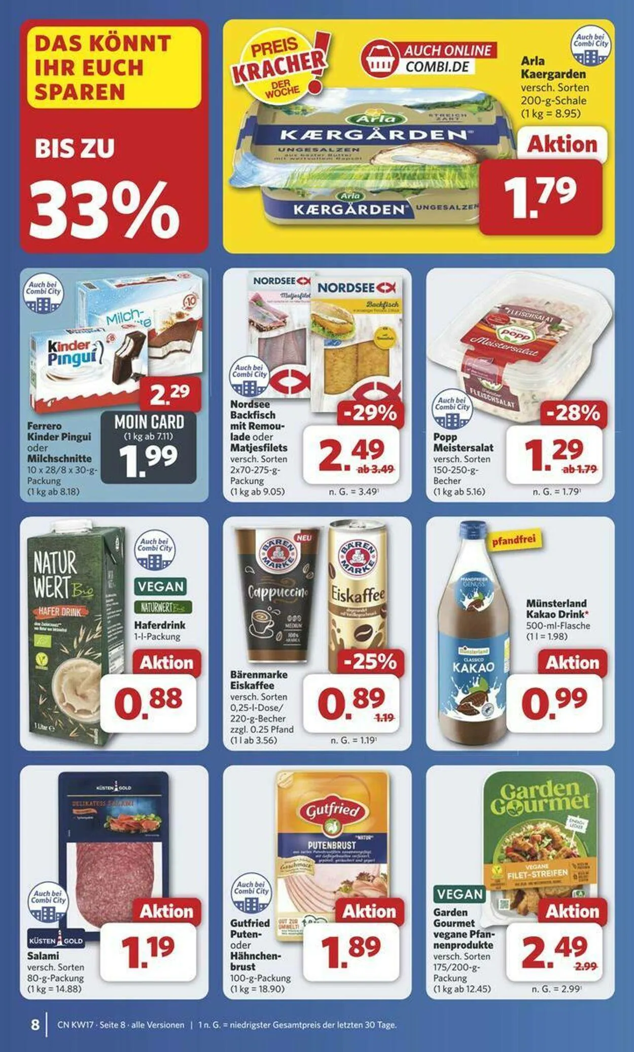 Combi von 22. April bis 26. April 2025 - Prospekt seite 9