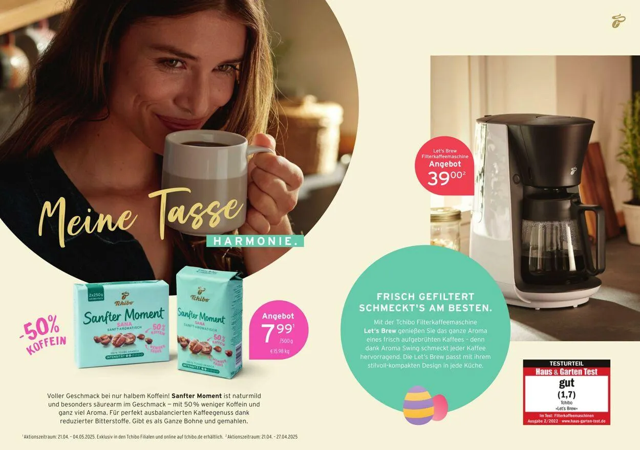 Tchibo Aktueller Prospekt von 15. April bis 29. April 2025 - Prospekt seite 15