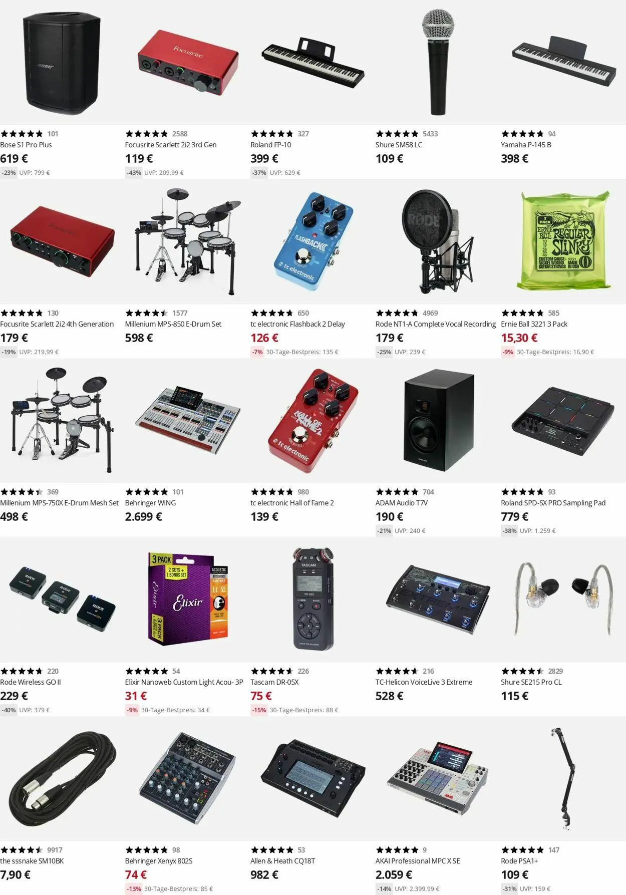 Thomann Aktueller Prospekt von 7. April bis 16. April 2025 - Prospekt seite 5