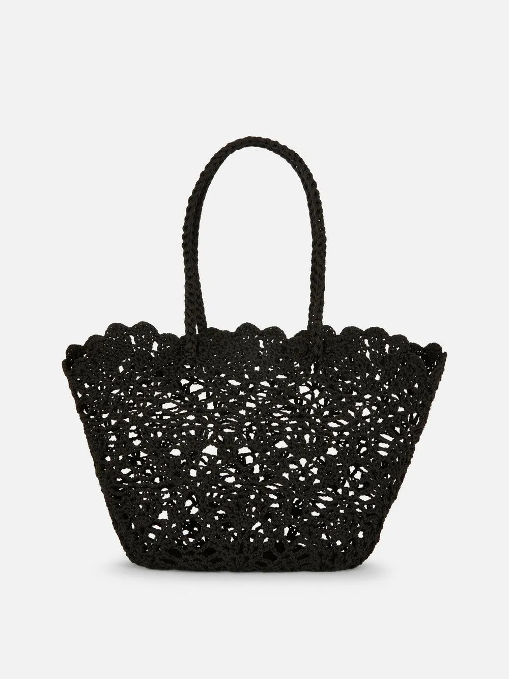 „Paula Echevarría“ Häkel-Bucket-Tasche