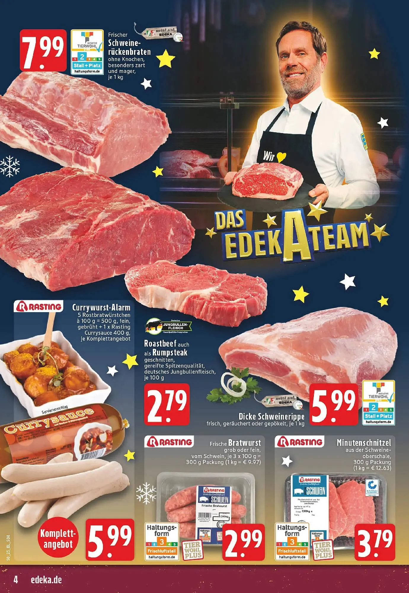 Edeka Prospekt von 8. Dezember bis 13. Dezember 2025 - Prospekt seite 4