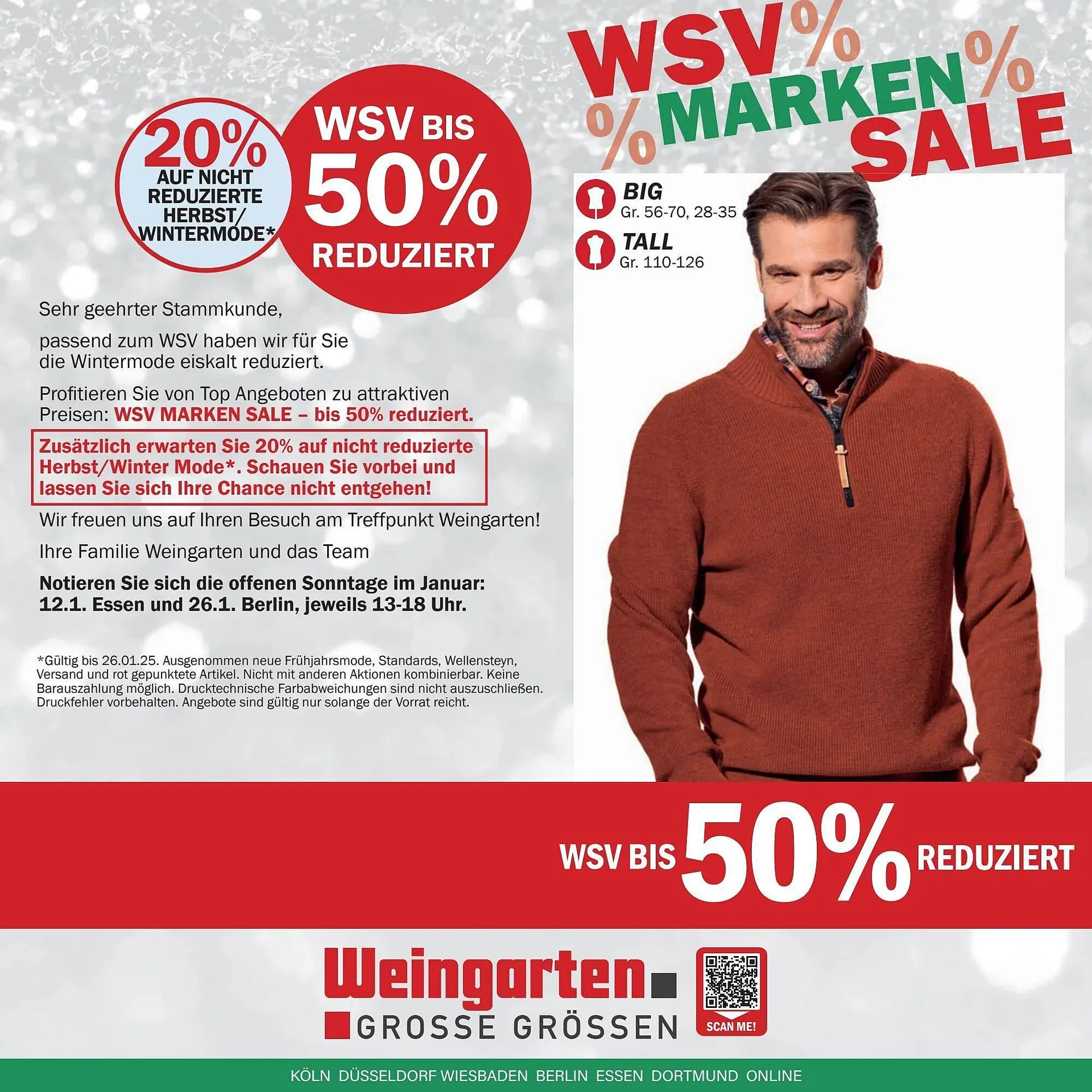 Modehaus Weingarten Prospekt - 1