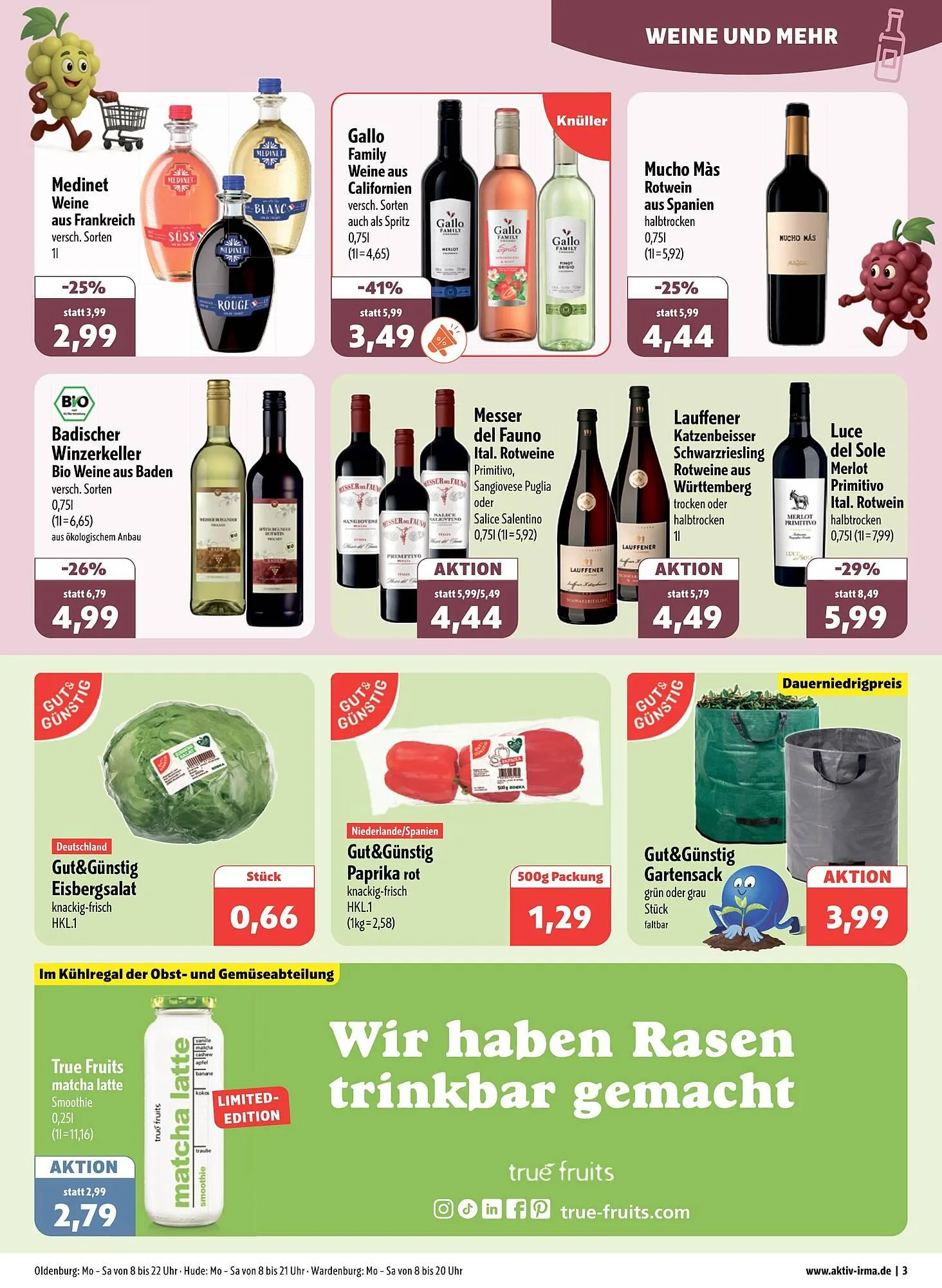 Aktiv Irma Prospekt von 23. Juni bis 28. Juni 2025 - Prospekt seite 3