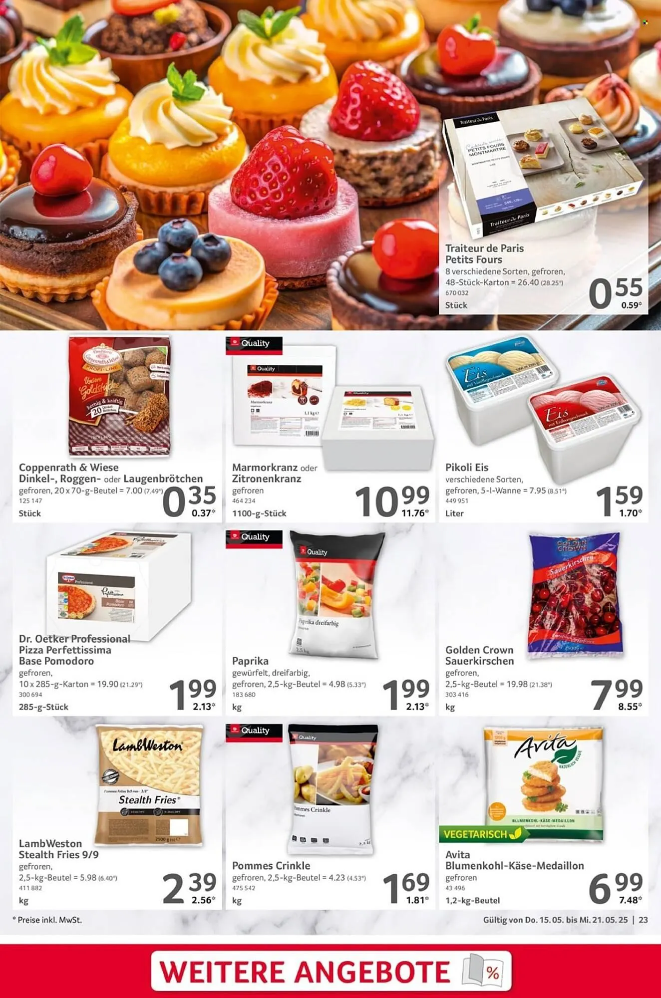 Selgros Prospekt von 15. Mai bis 21. Mai 2025 - Prospekt seite 23