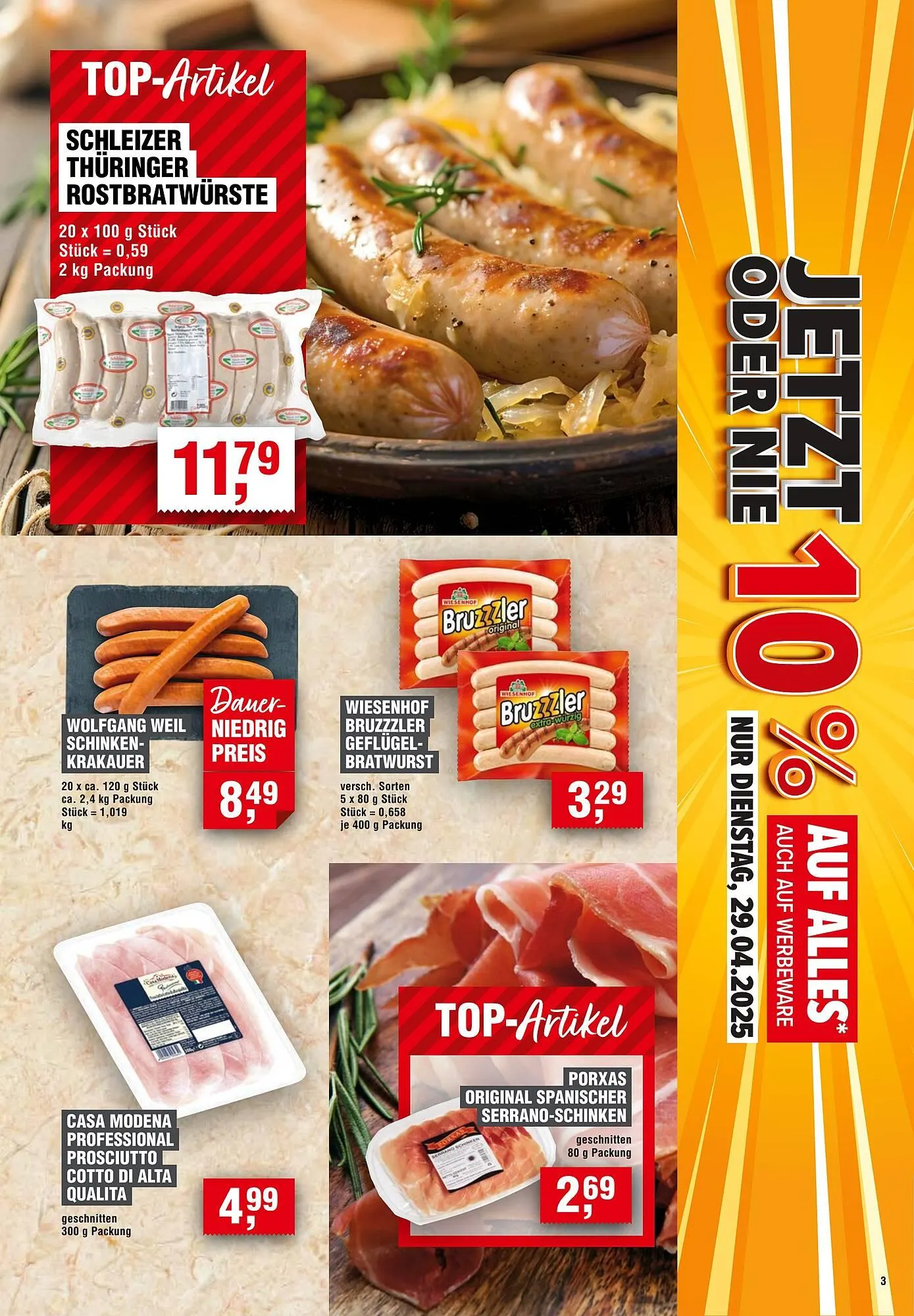 Handelshof Prospekt von 24. April bis 30. April 2025 - Prospekt seite 3