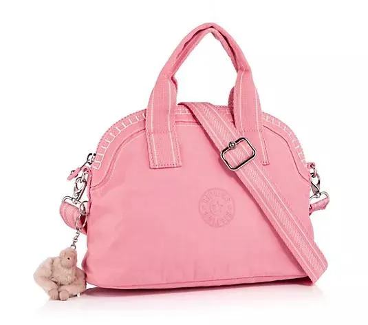 KIPLING® Henkeltasche Sidni 1 Hauptfach Häkel-Details