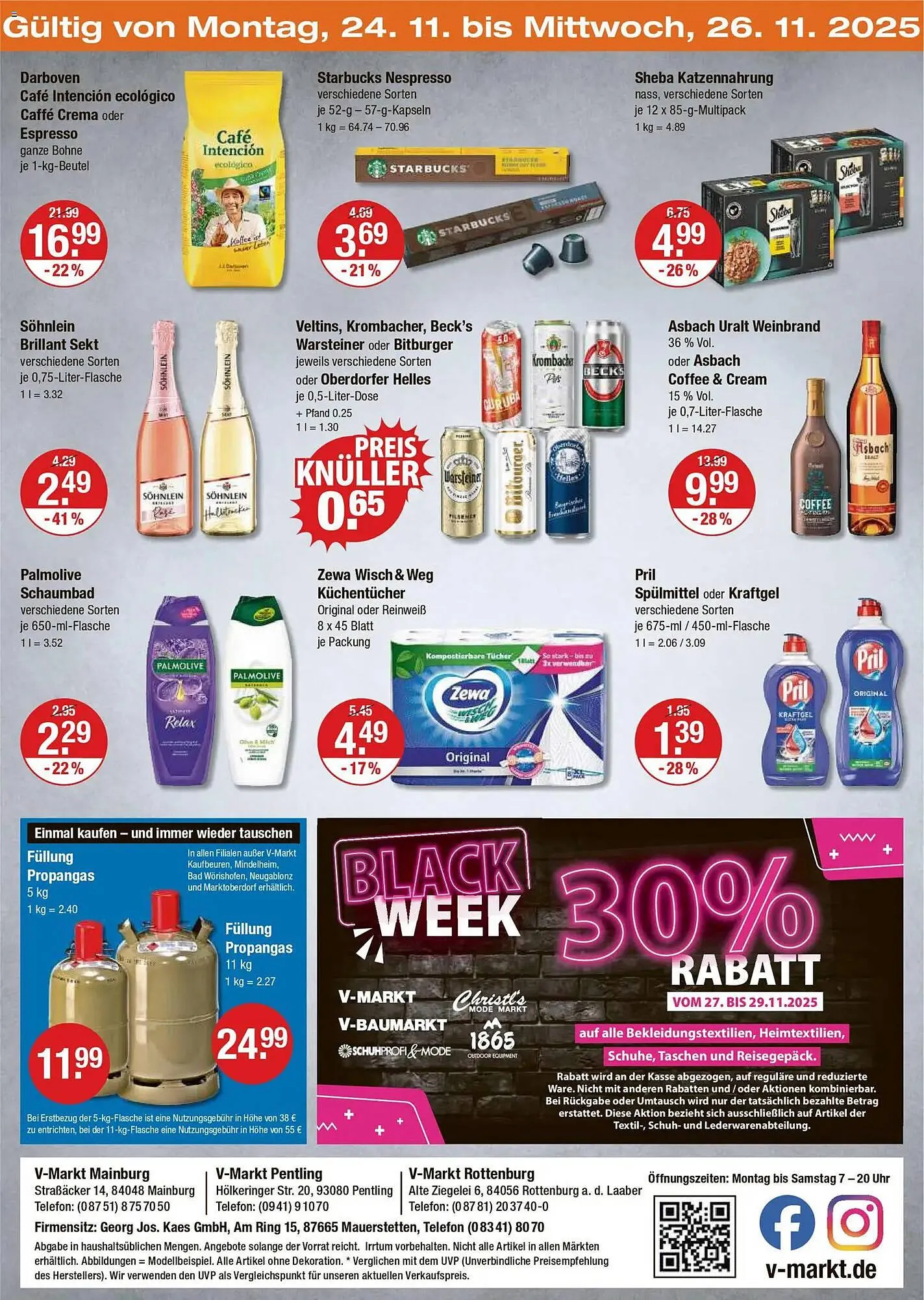V Markt Prospekt von 20. November bis 26. November 2025 - Prospekt seite 24