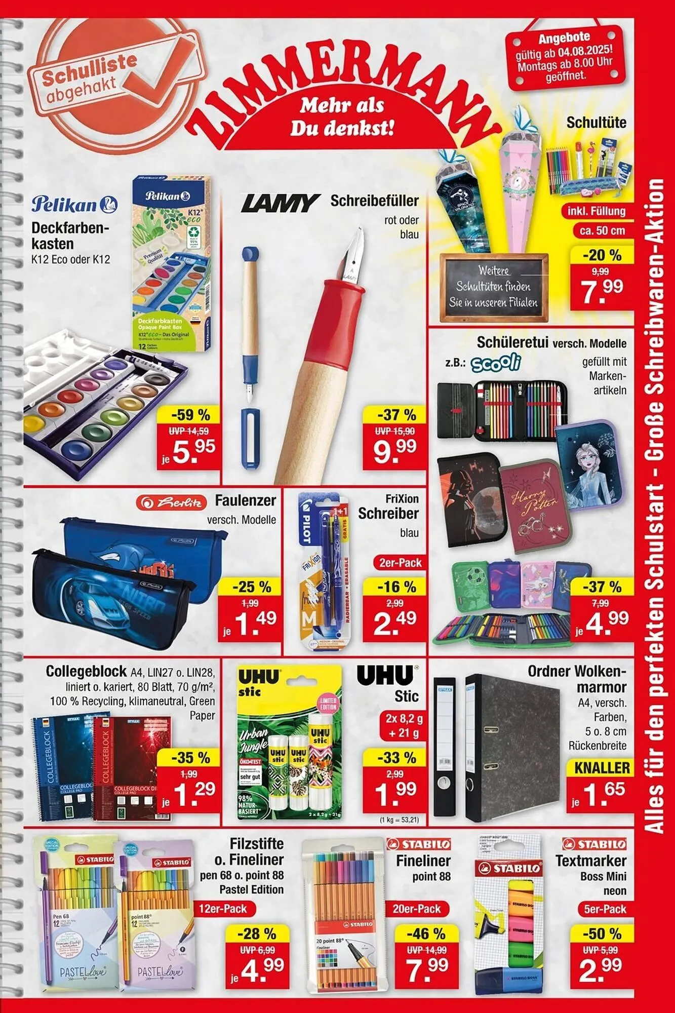 Zimmermann Prospekt von 4. August bis 9. August 2025 - Prospekt seite 11