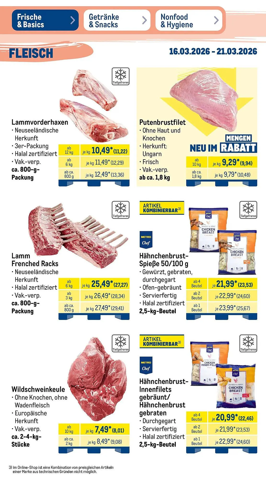 METRO Prospekt von 15. März bis 21. März 2026 - Prospekt seite 9