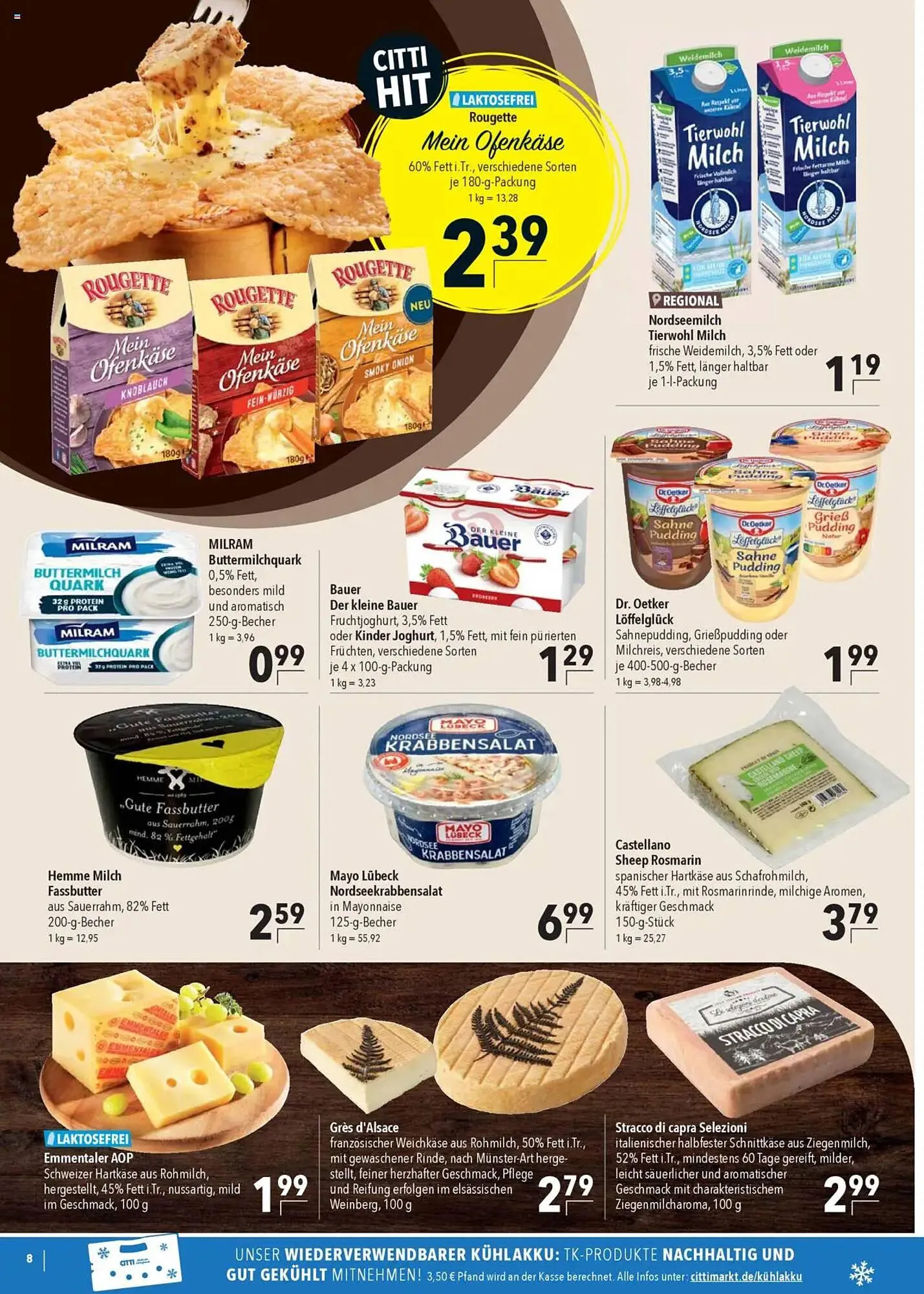 CITTI Markt Prospekt von 8. Oktober bis 14. Oktober 2025 - Prospekt seite 8