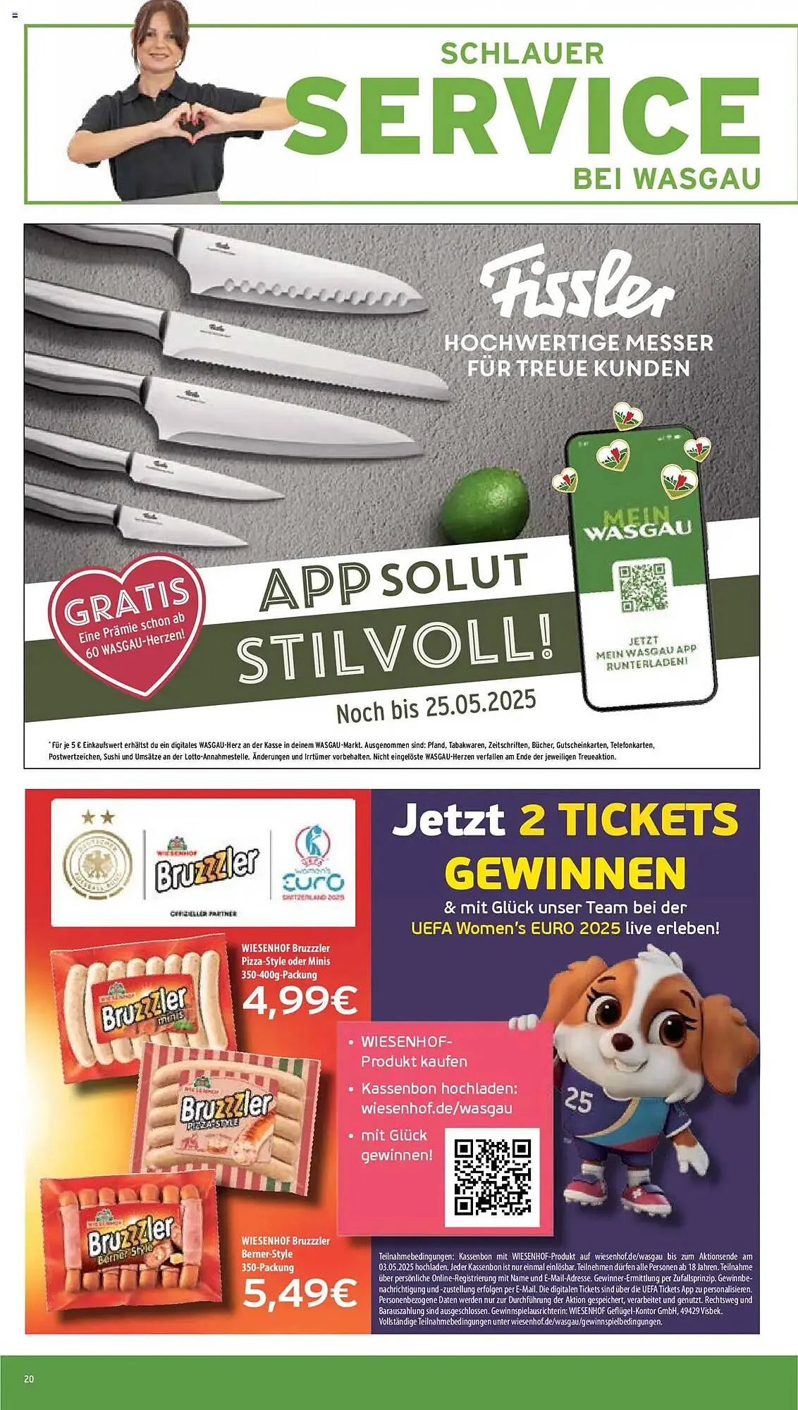 Wasgau Prospekt von 28. April bis 3. Mai 2025 - Prospekt seite 21