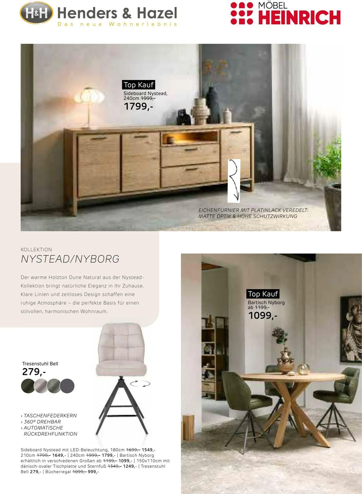 Möbel Heinrich Aktueller Prospekt von 1. September bis 2. November 2025 - Prospekt seite 2
