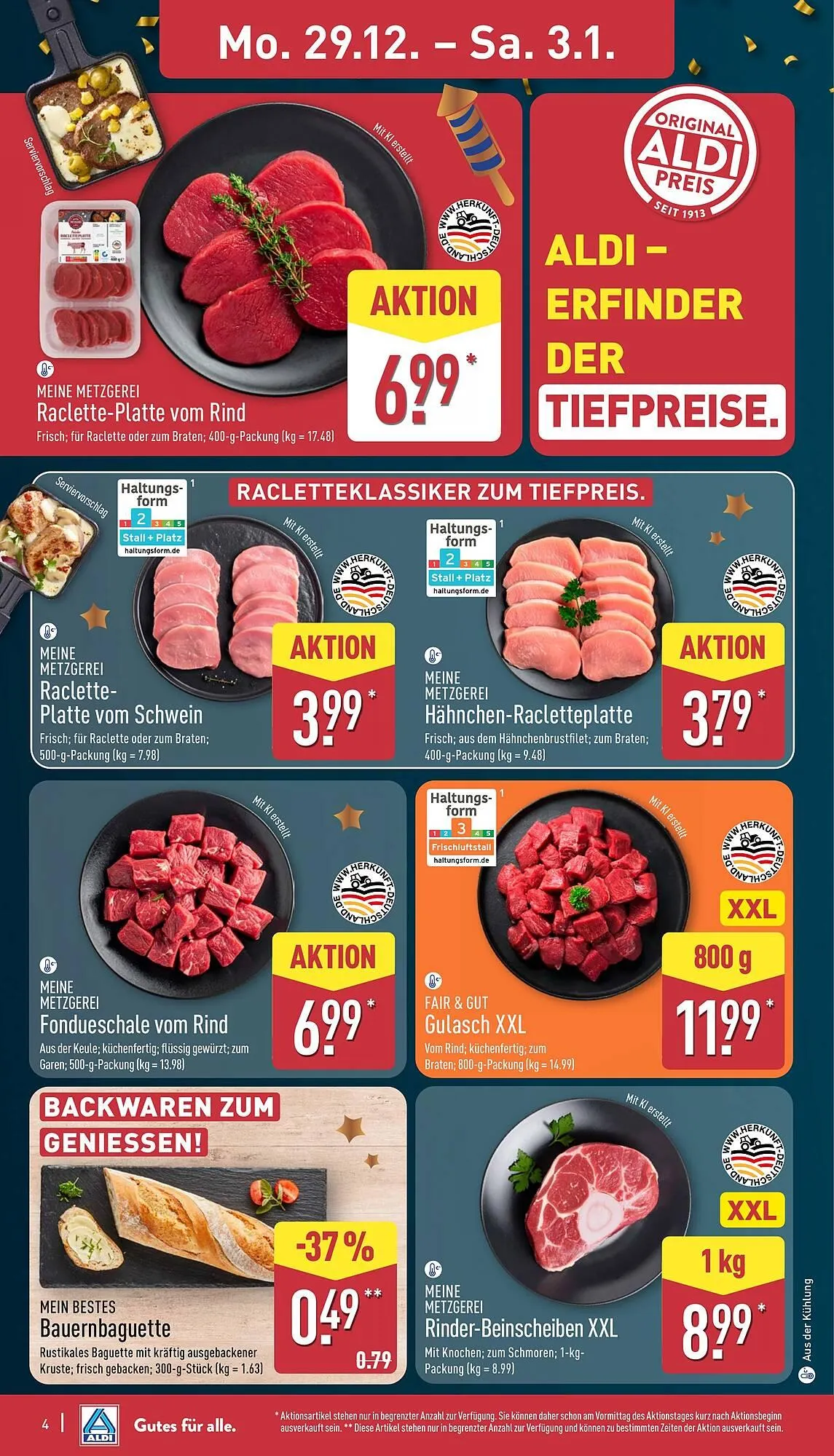 Aldi Nord Prospekt von 29. Dezember bis 3. Januar 2026 - Prospekt seite 4