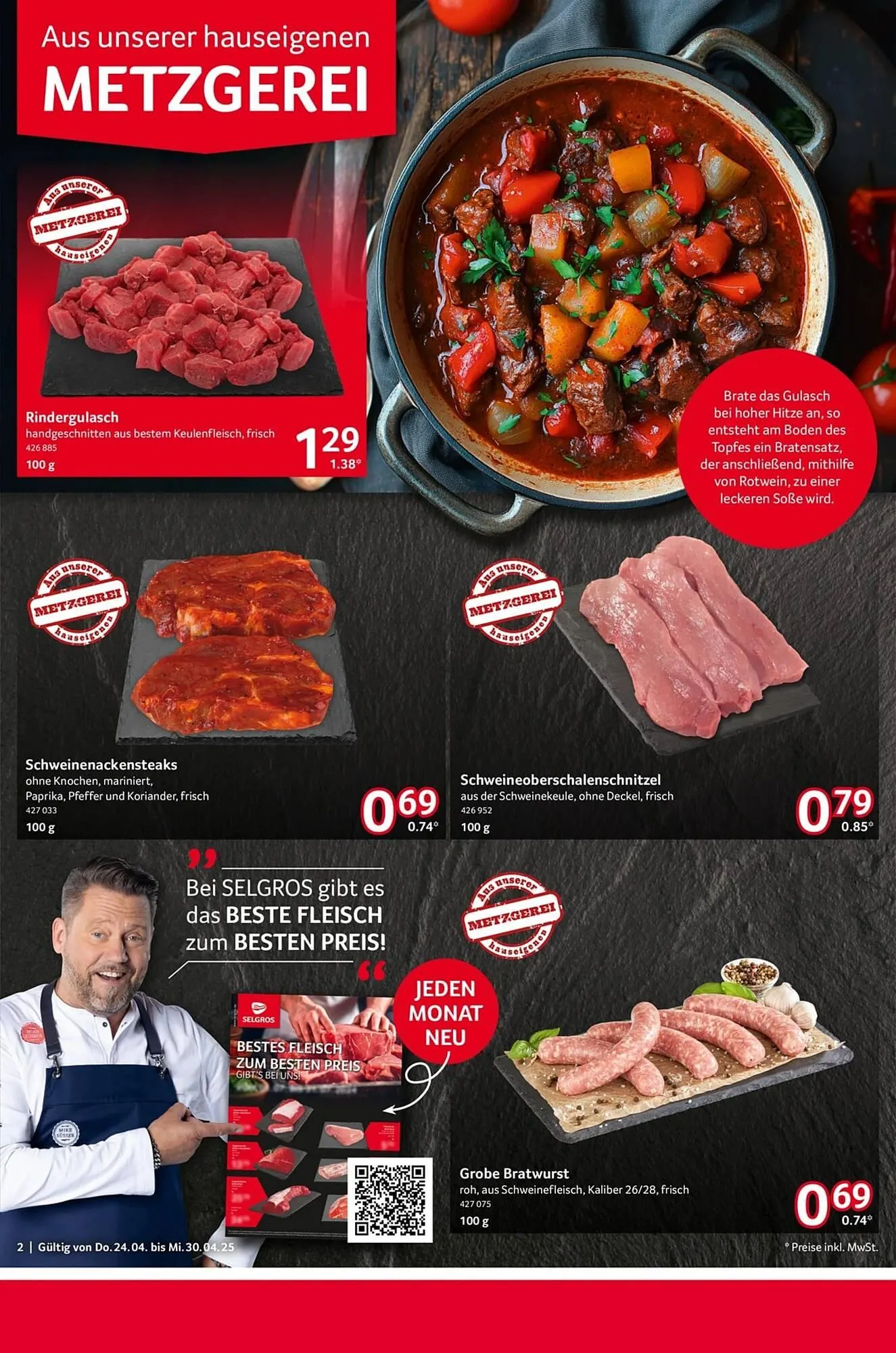 Selgros Prospekt von 24. April bis 30. April 2025 - Prospekt seite 2