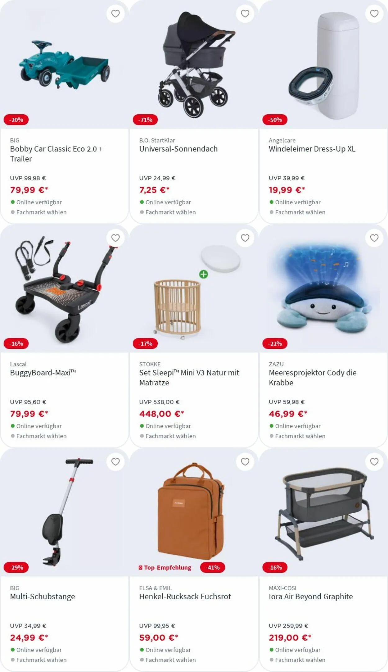 BabyOne Aktueller Prospekt von 7. April bis 13. April 2025 - Prospekt seite 26