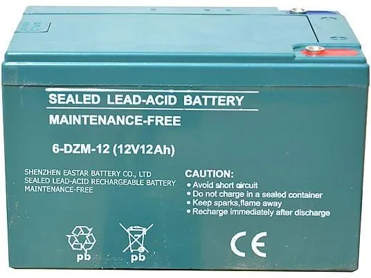 ECO ENGEL Akku 6-DZF-12, 12 Volt 12 Ah passend für Elektro Fahrzeuge Blei-Gel Akku, 12 Volt